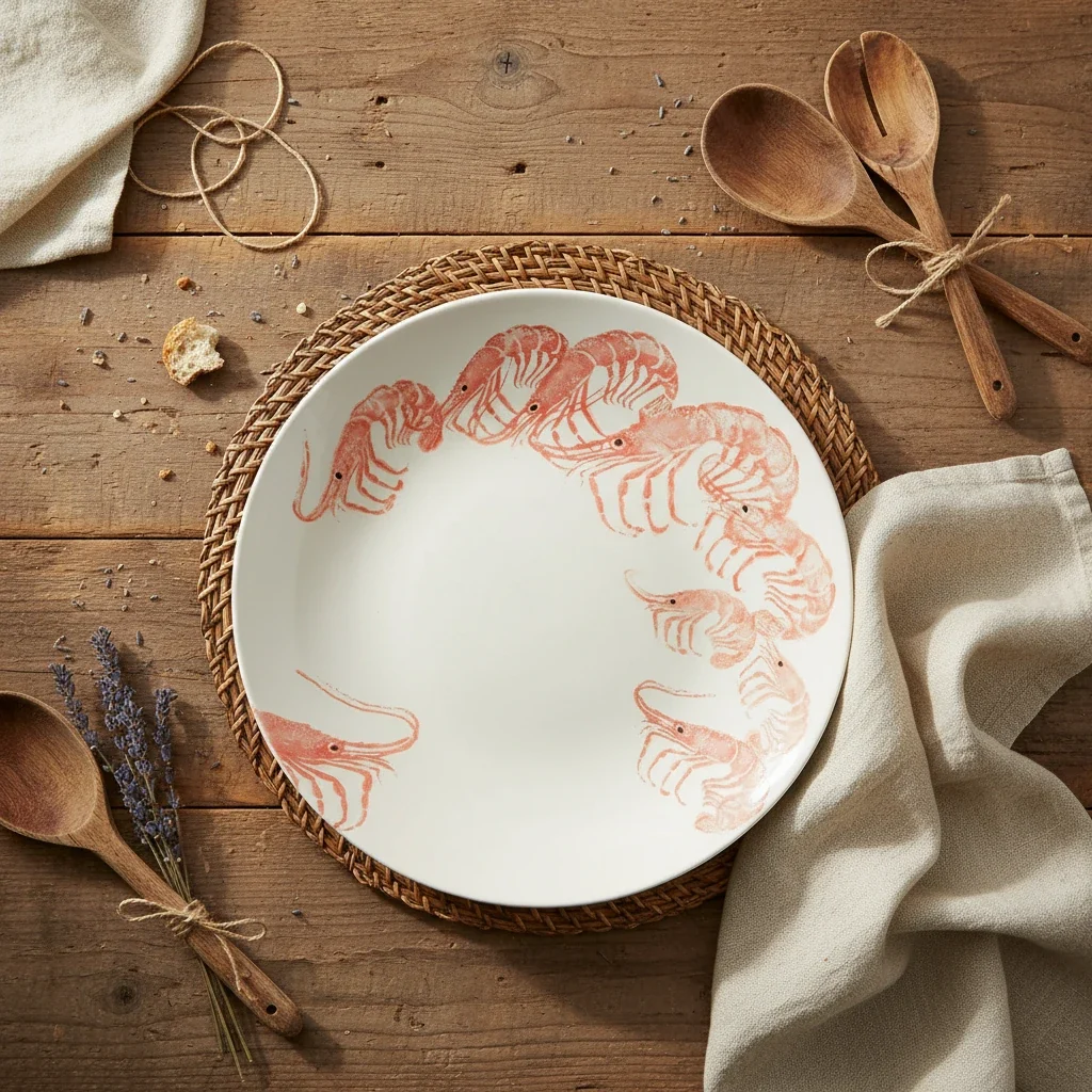 Bliss Home Large Serving Dish, Prawns - Image 3