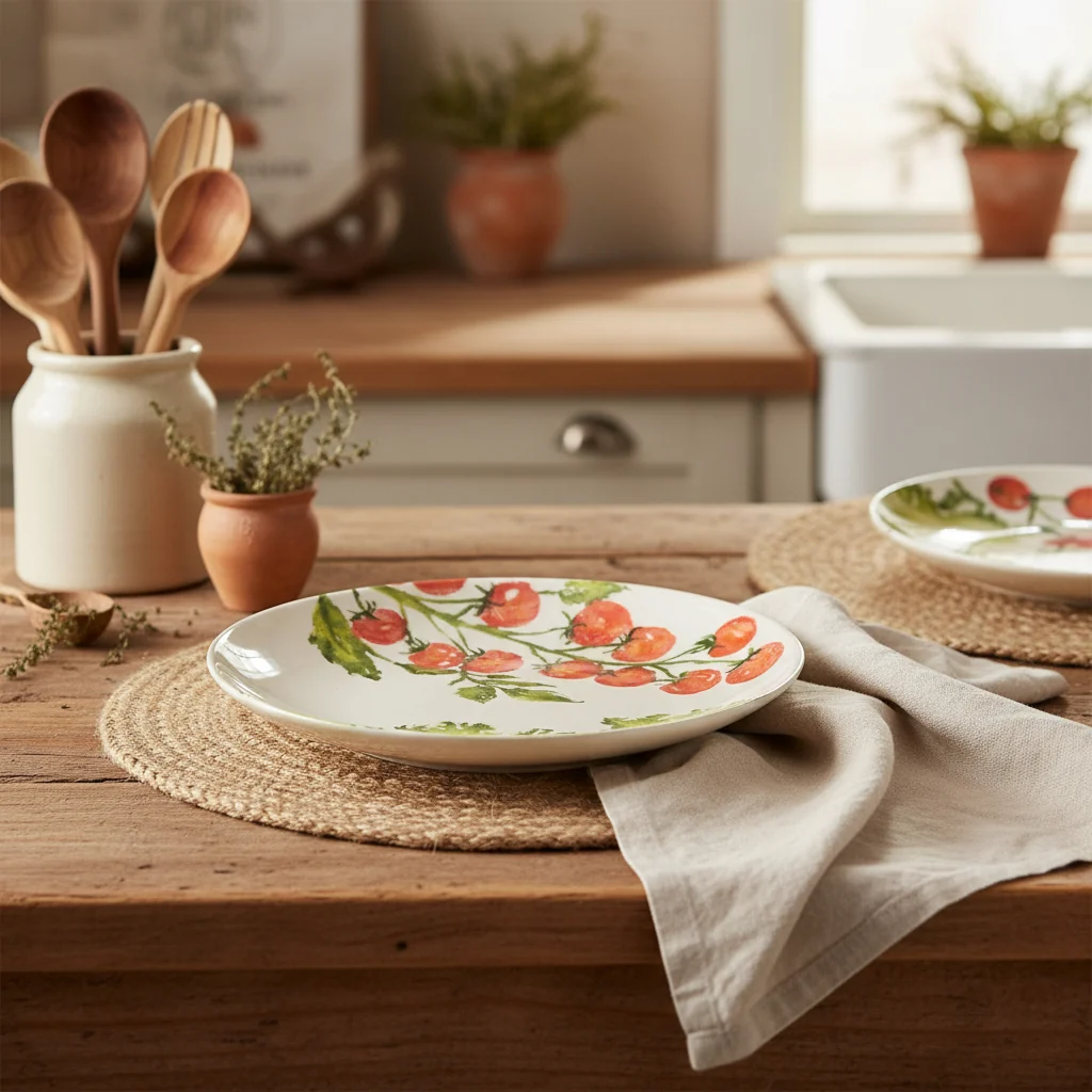 Bliss Home Large Serving Dish, Vine Tomatoes - Image 6