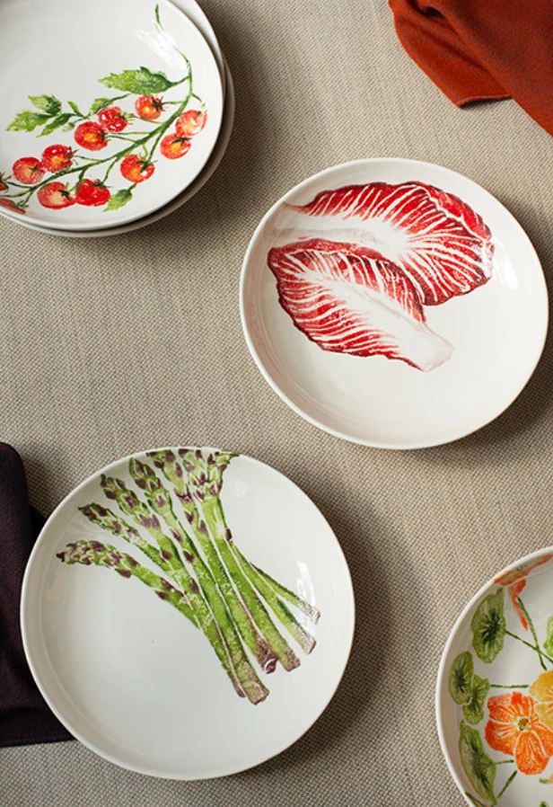 Bliss Home Supper Bowl, Asparagus - Image 6