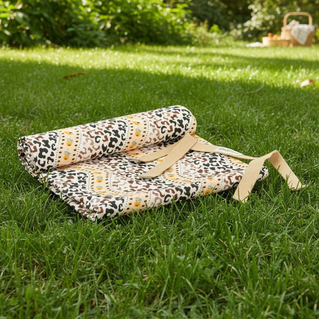 Cath Kidston leopard  Picnic Blanket - Image 4