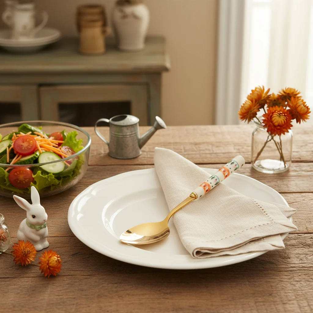 Cath Kidston Dolly Rose Salad Servers - Image 3
