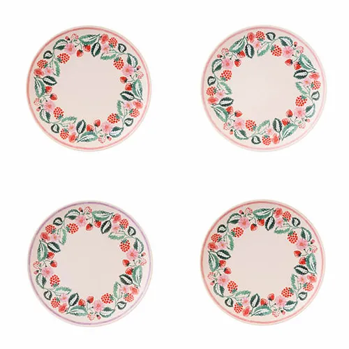 Cath Kidston Raspberry Melamine Picnic Dinner Plates (Set Of 4) - Image 6