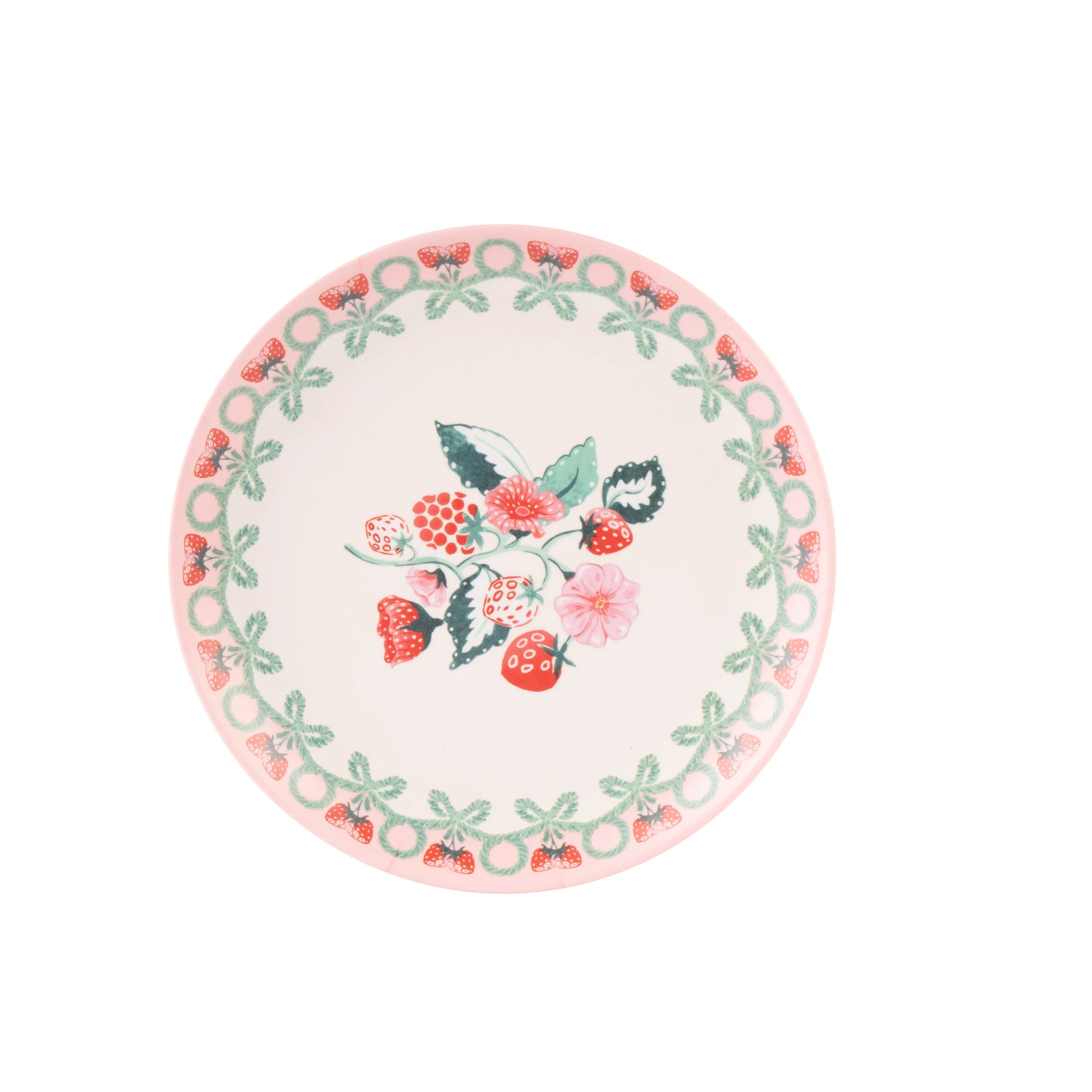 Cath Kidston Raspberry Melamine Picnic Side Plates (Set Of 4) - Image 7