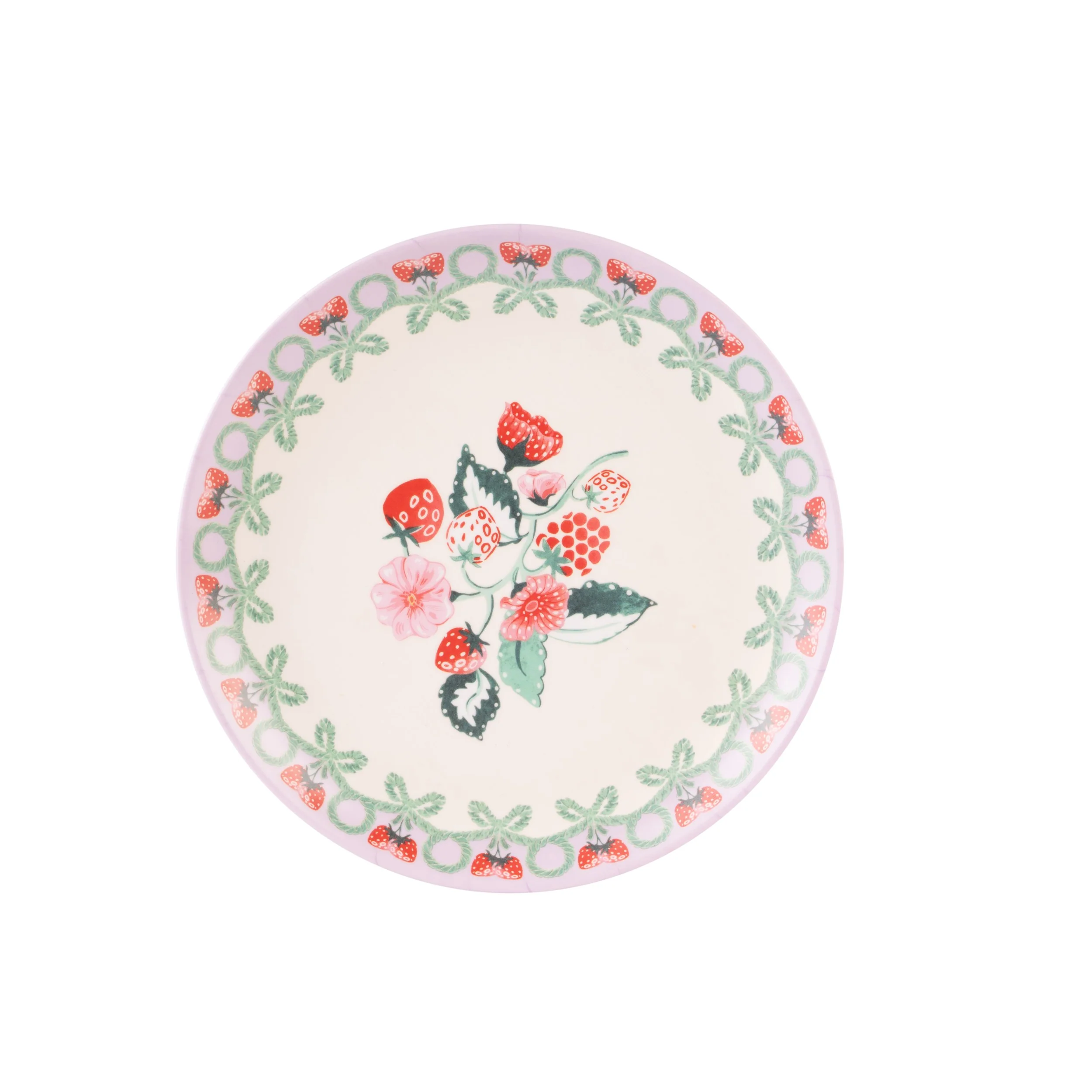 Cath Kidston Raspberry Melamine Picnic Side Plates (Set Of 4) - Image 8