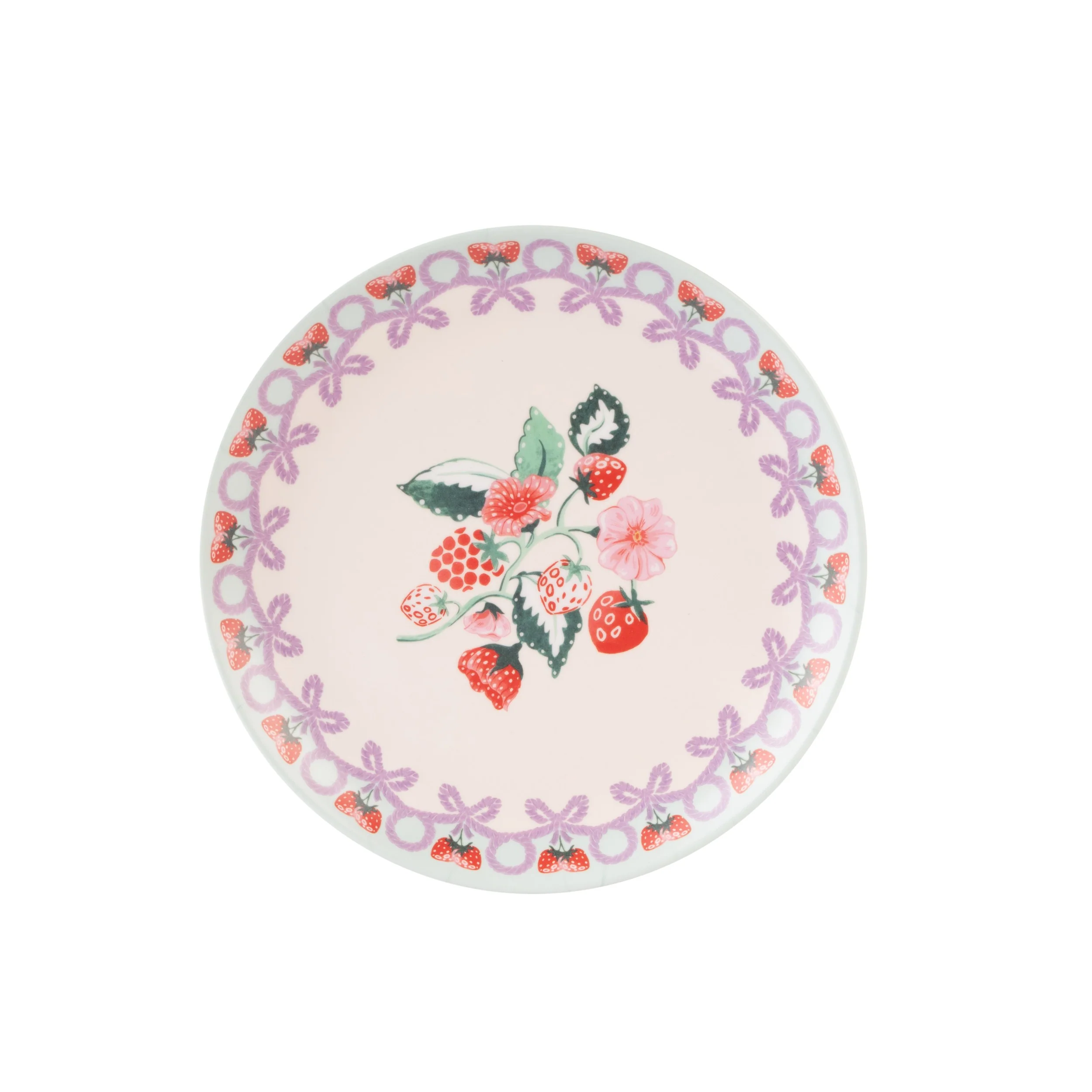 Cath Kidston Raspberry Melamine Picnic Side Plates (Set Of 4) - Image 9
