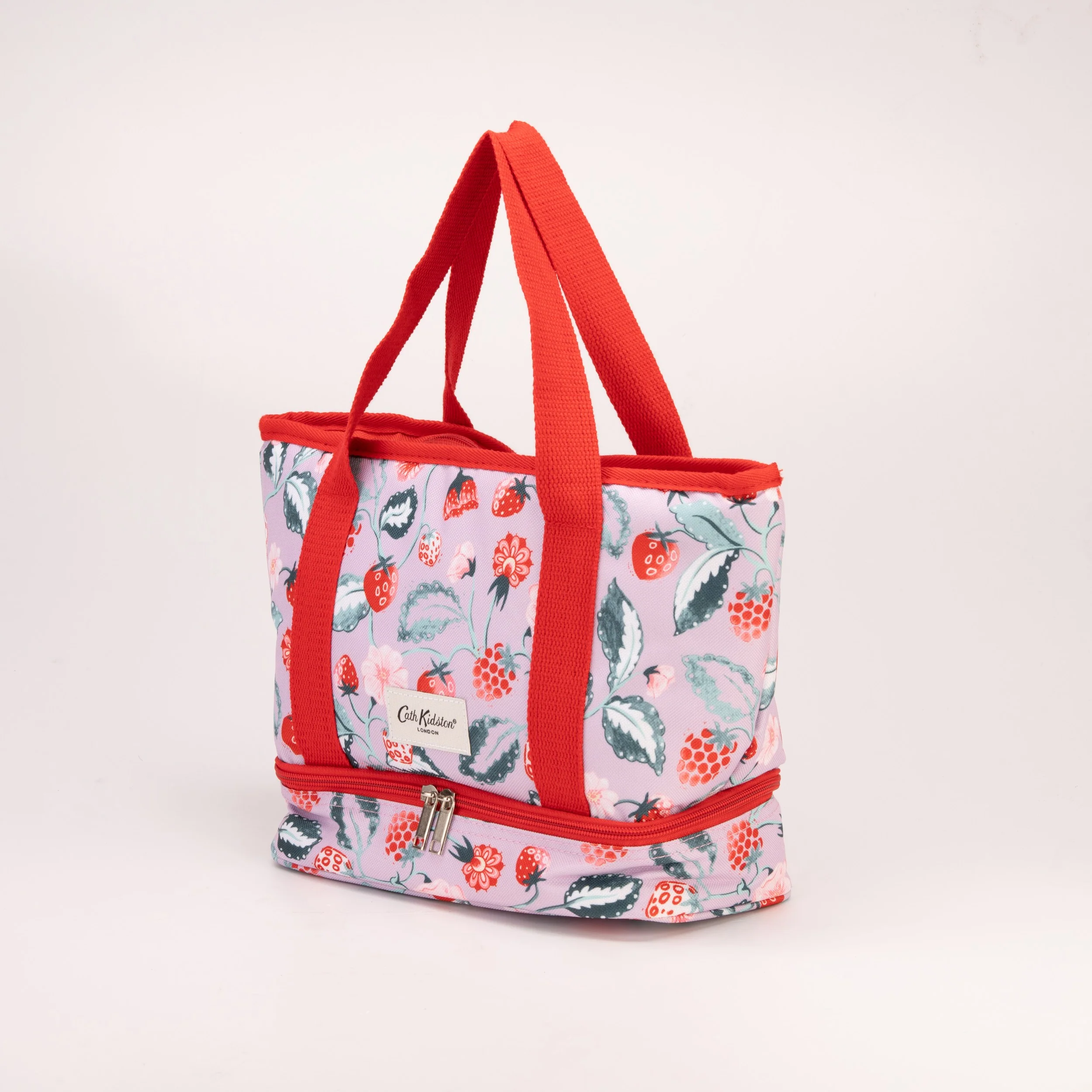 Cath Kidston Raspberry Small Tote Lunch Bag - Image 2