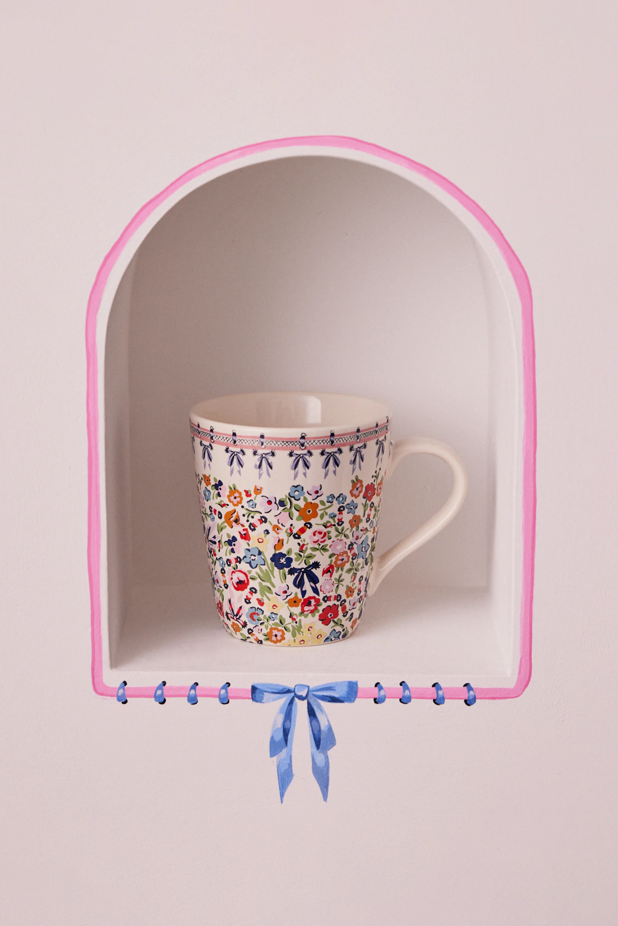 Cath Kidston Stanley Mug, Harmony Ditsy Bow - Image 3