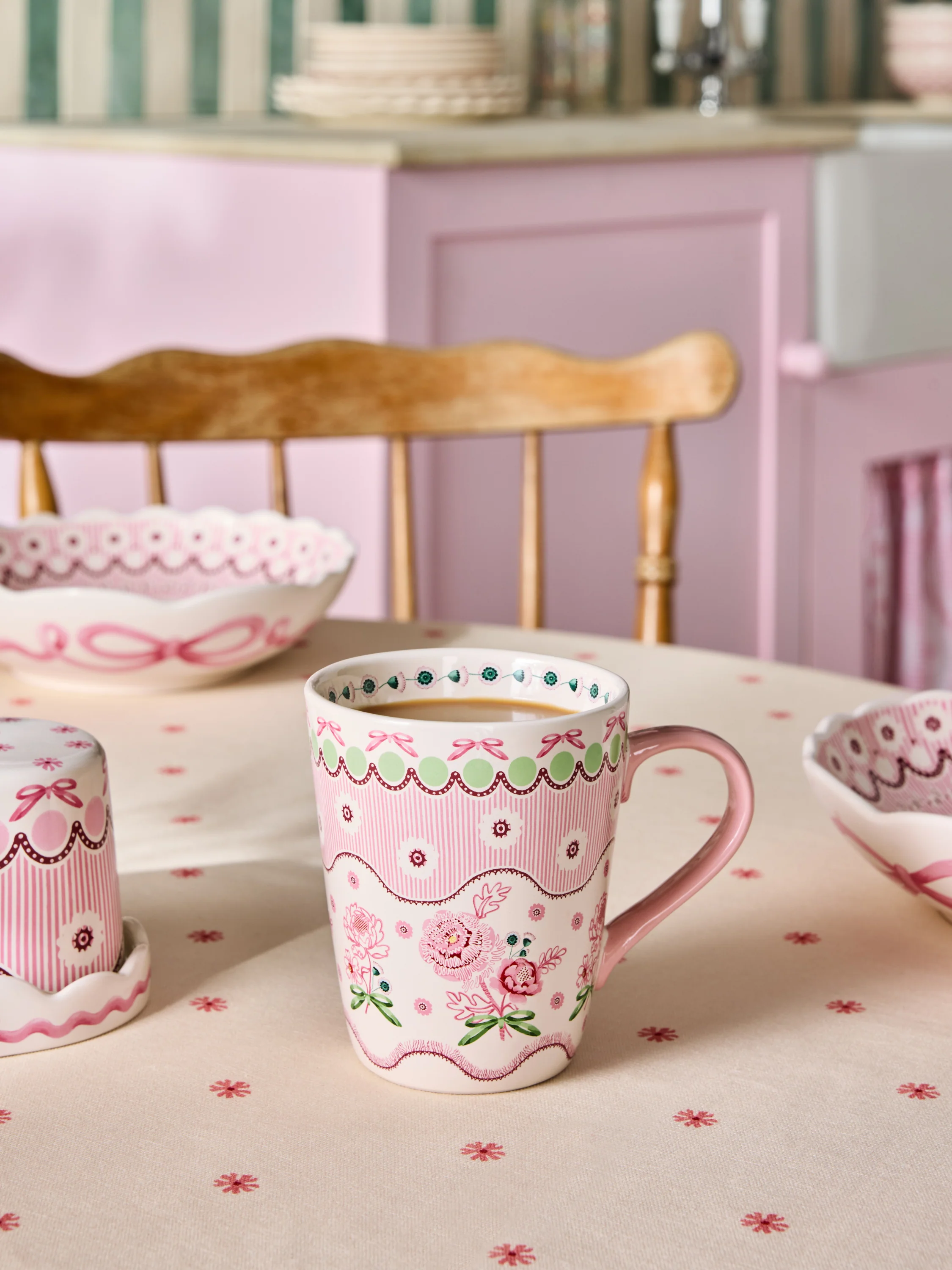 Cath Kidston Stanley Mug, Spitalfields Silk - Image 3