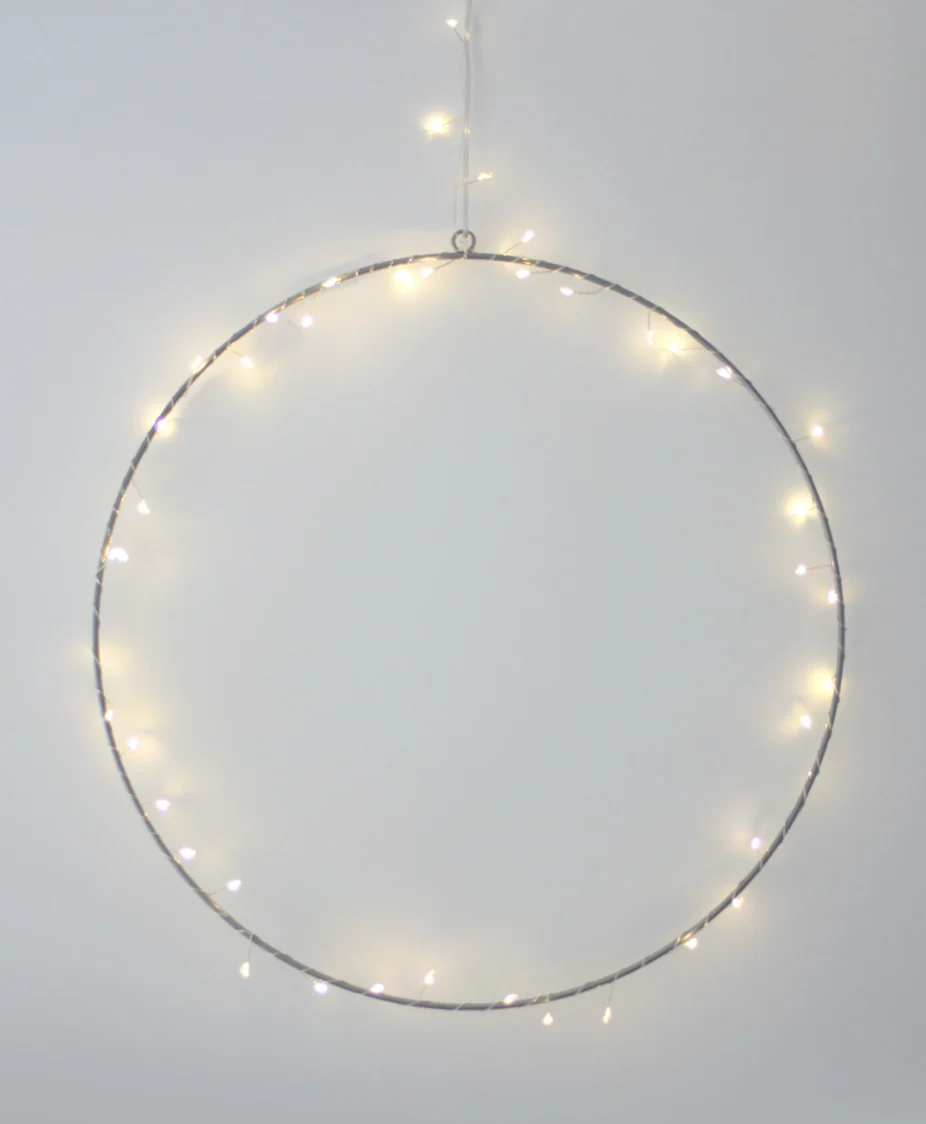 Cluster LED Fairy Light Silver 15 Meters (Mains Powered) - Image 9