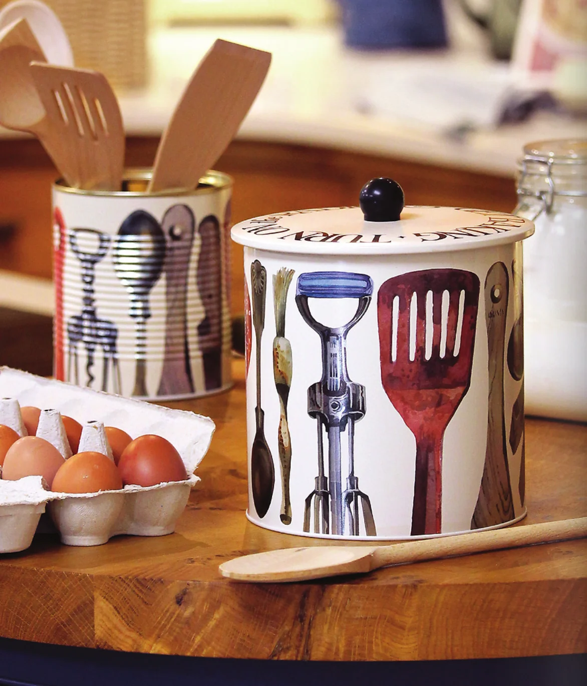 Emma Bridgewater Biscuit Barrel, Get Baking - Image 4
