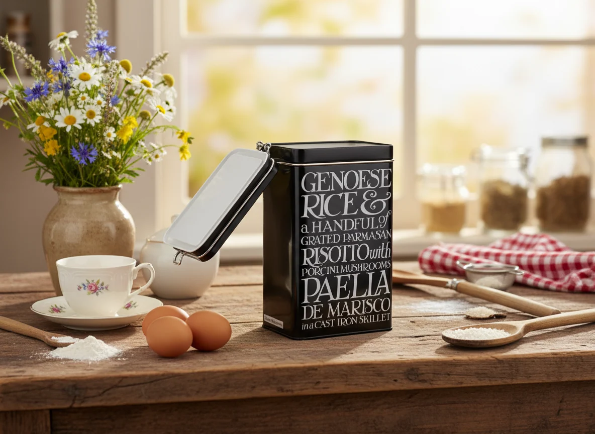 Emma Bridgewater Black Toast Rectangular Clip Lid Caddy, Black (Medium) - Image 5