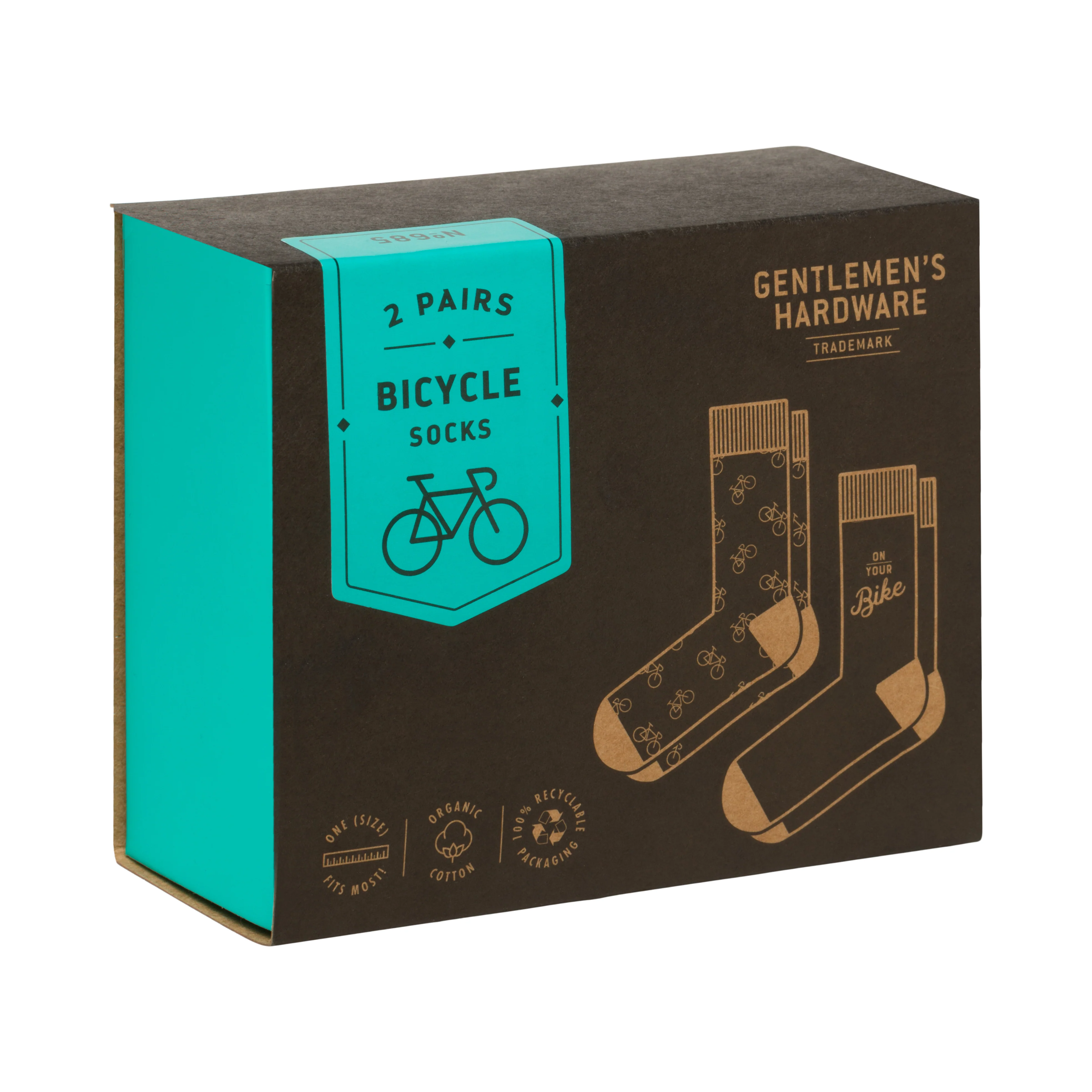 Gentlemens Hardware Bike Socks Gift Set (Set Of 2) - Image 3