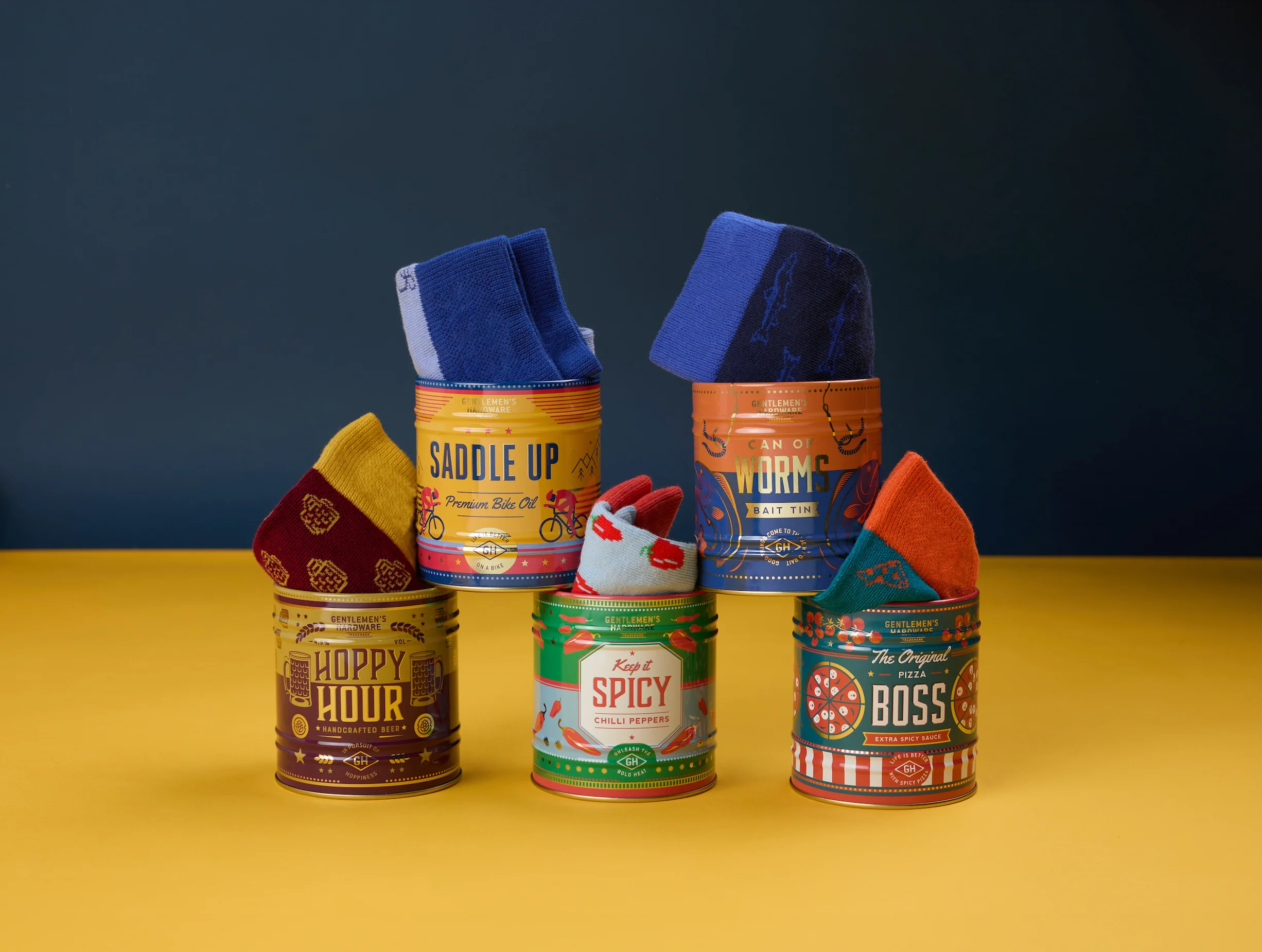 Gentlemens Hardware Socks In a Can, Pizza - Image 6