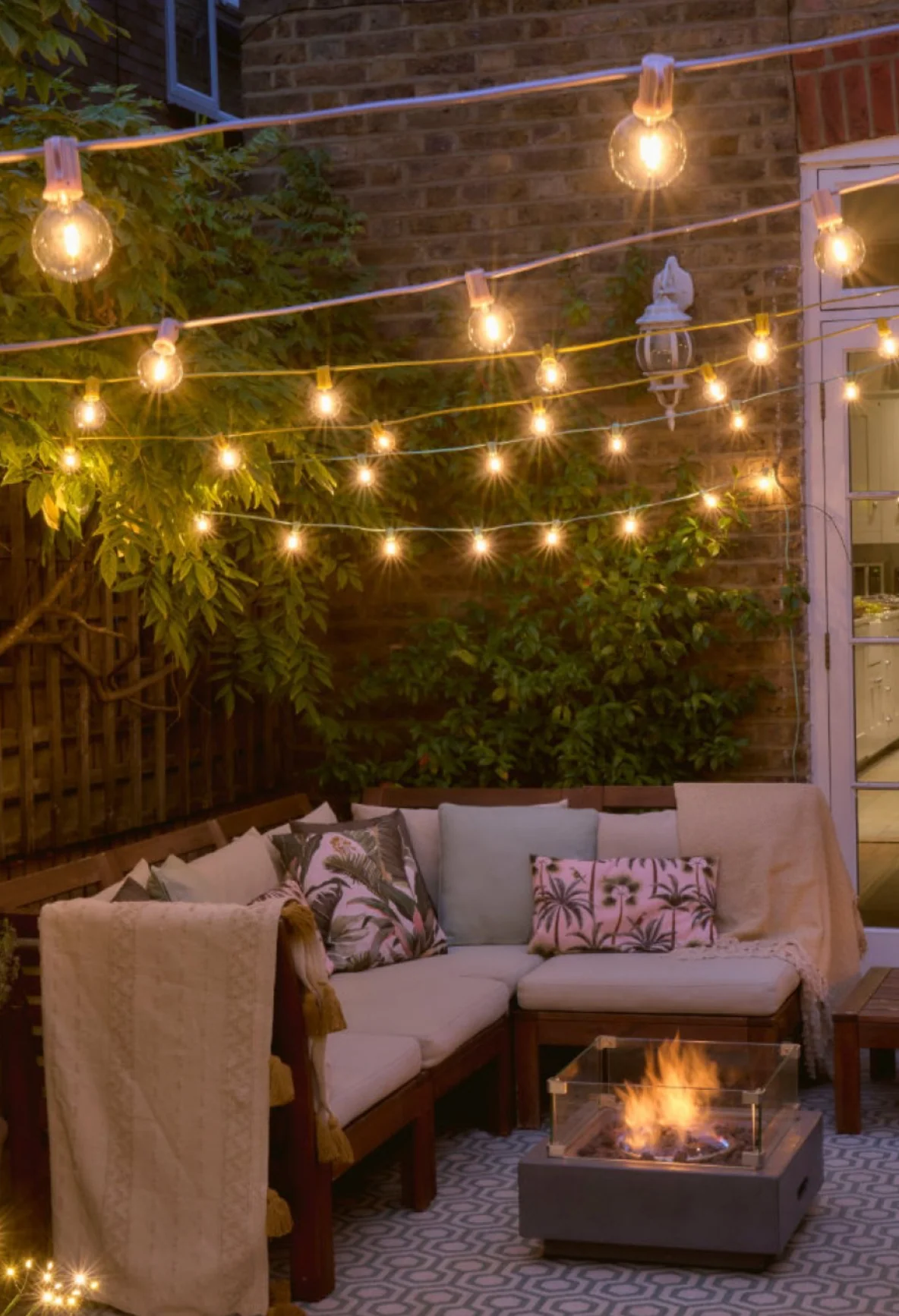 LED Festoon Light, Pastel Pink - Image 3