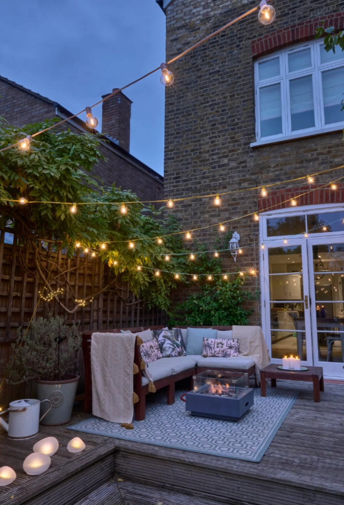 LED Festoon Light, Pastel Pink - Image 4
