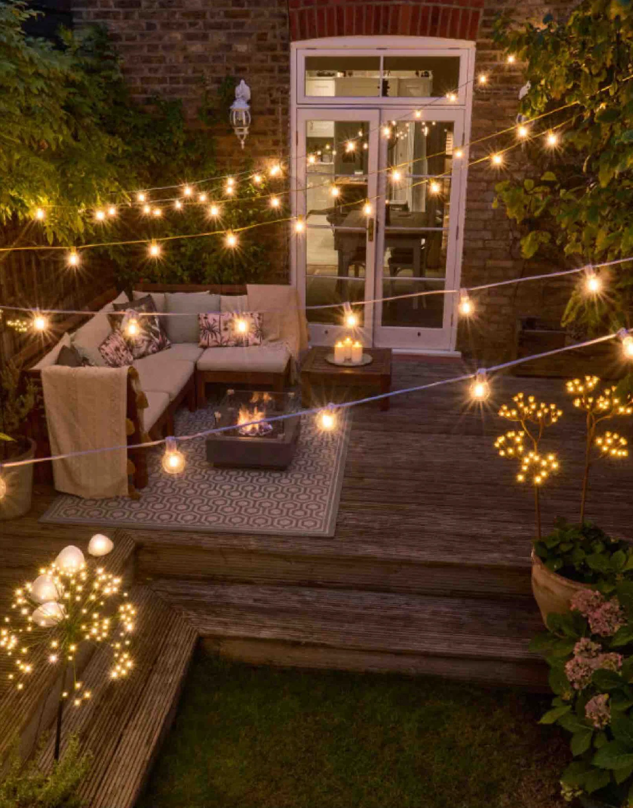 LED Festoon Light, Pastel Pink - Image 5