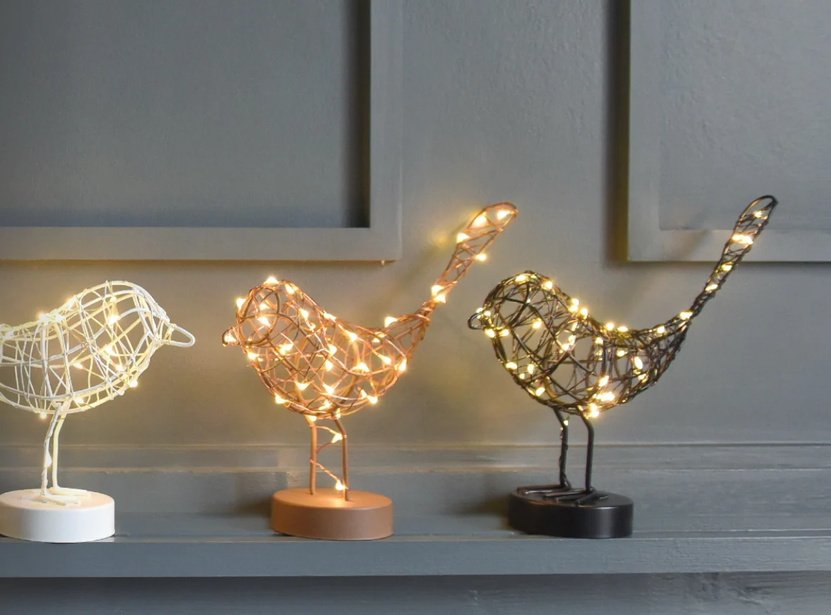 LED Table Top Robin Fairy Light (Battery Operated) - Image 14