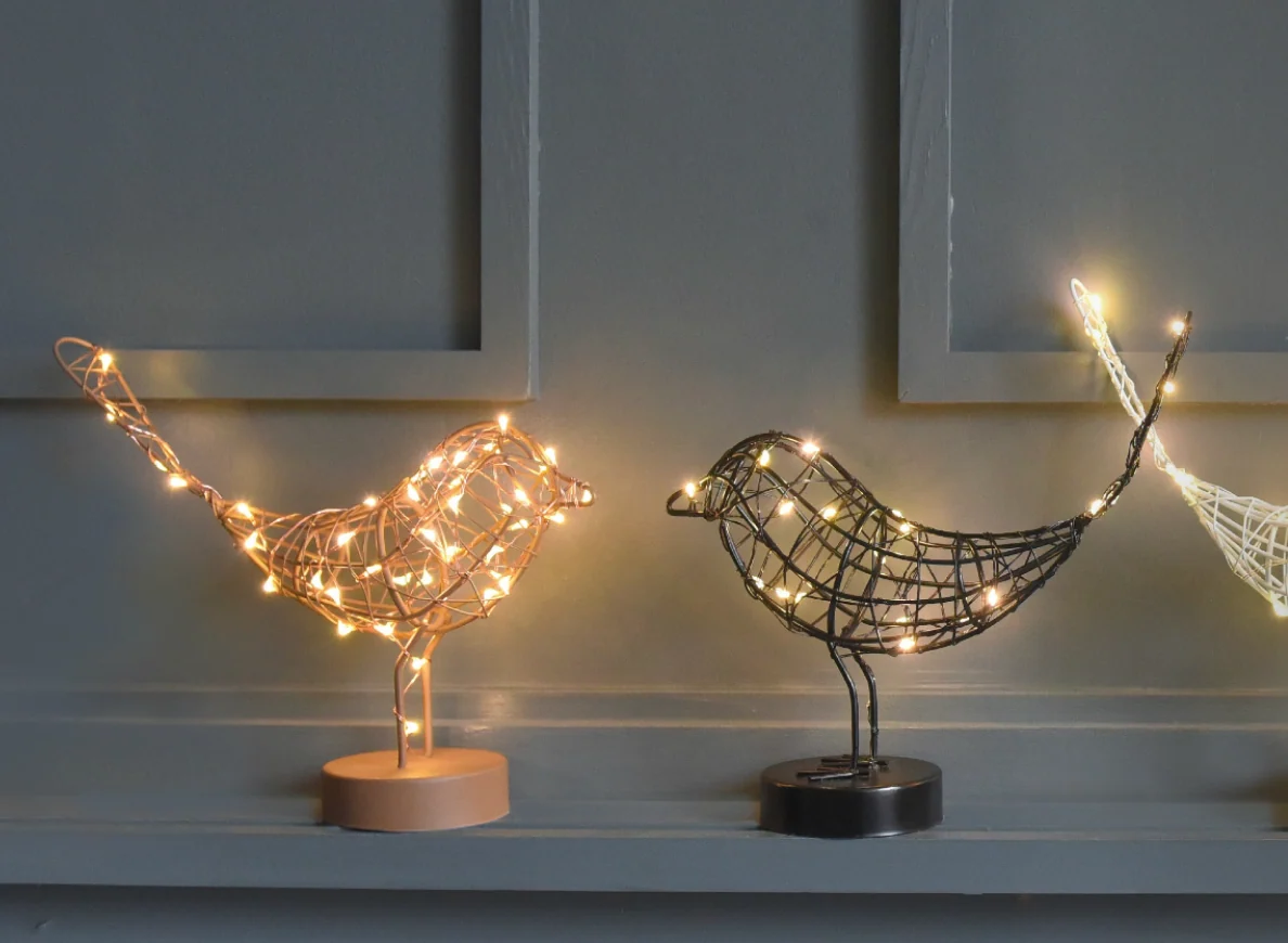LED Table Top Robin Fairy Light (Battery Operated) - Image 15
