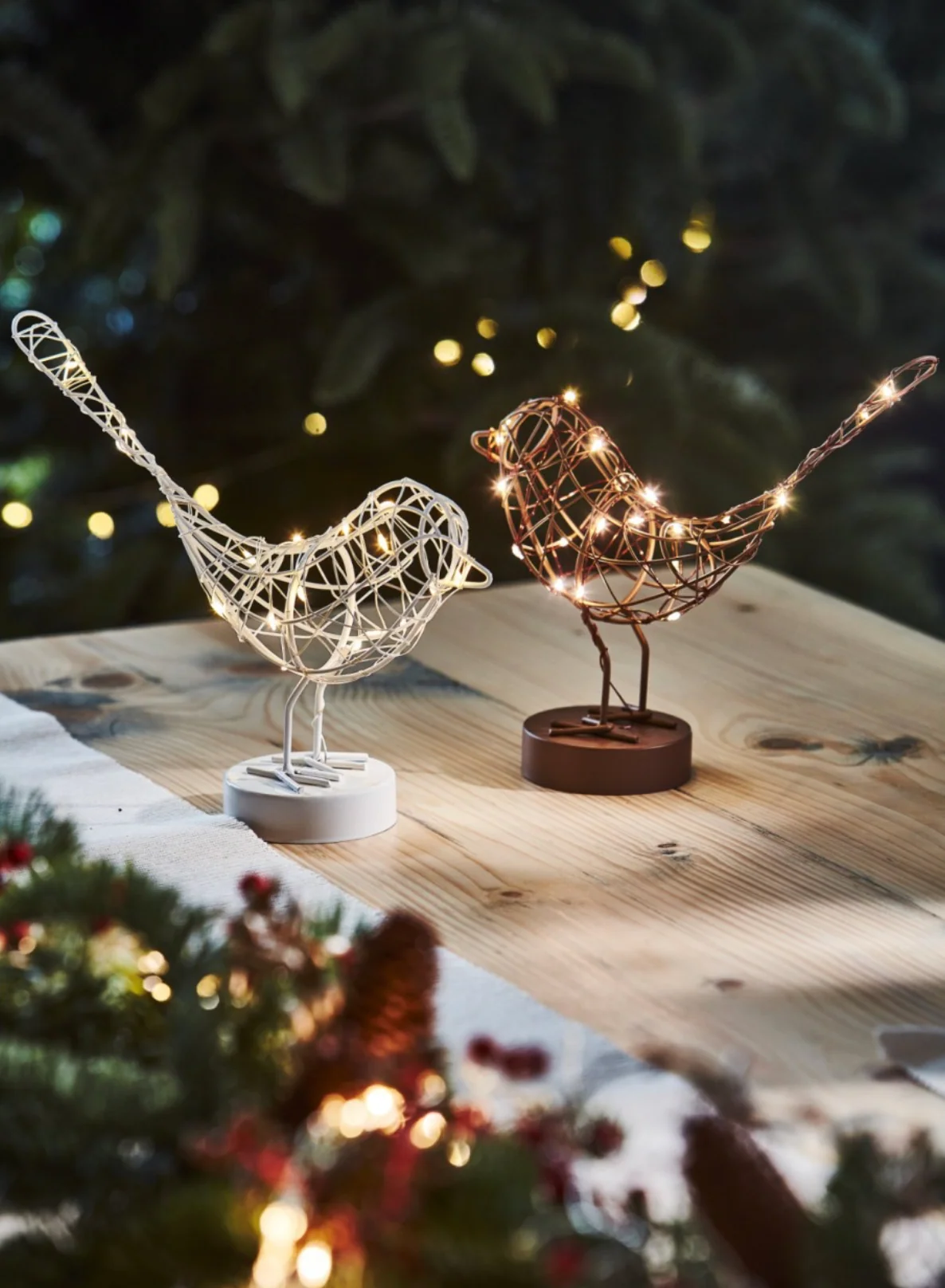 LED Table Top Robin Fairy Light (Battery Operated) - Image 17