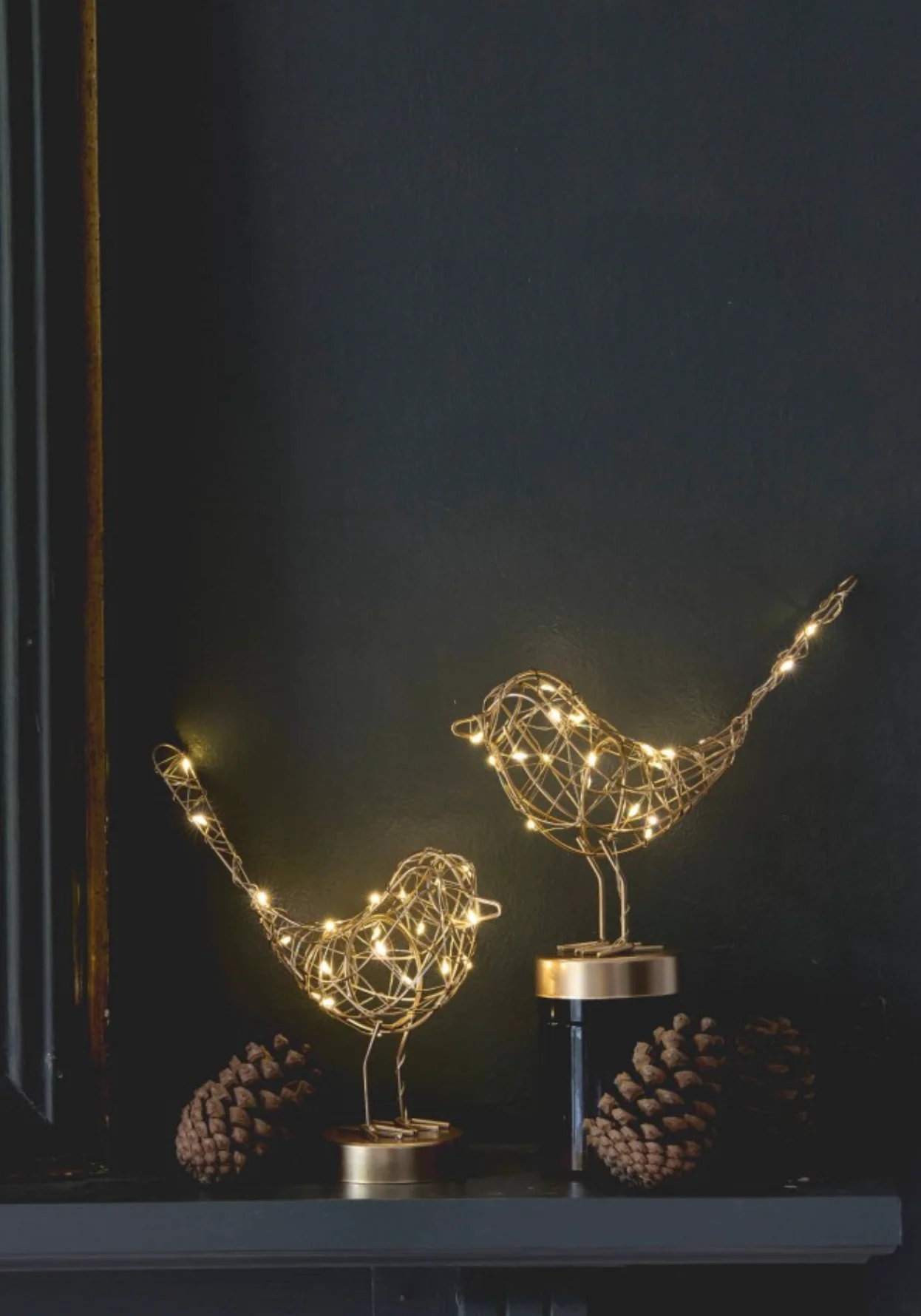 LED Table Top Robin Fairy Light (Battery Operated) - Image 3