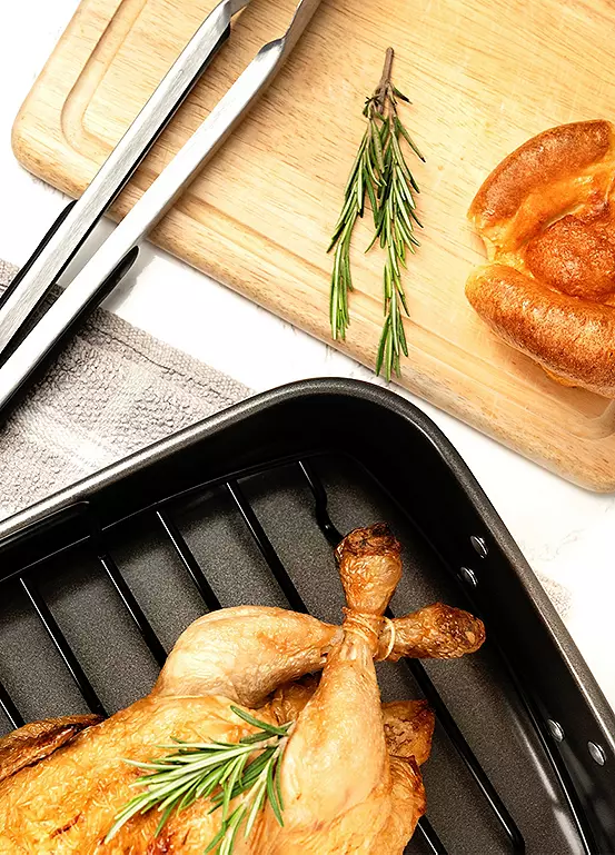 Luxe Kitchen Roasting Pan & Rack 40 CM - Image 8