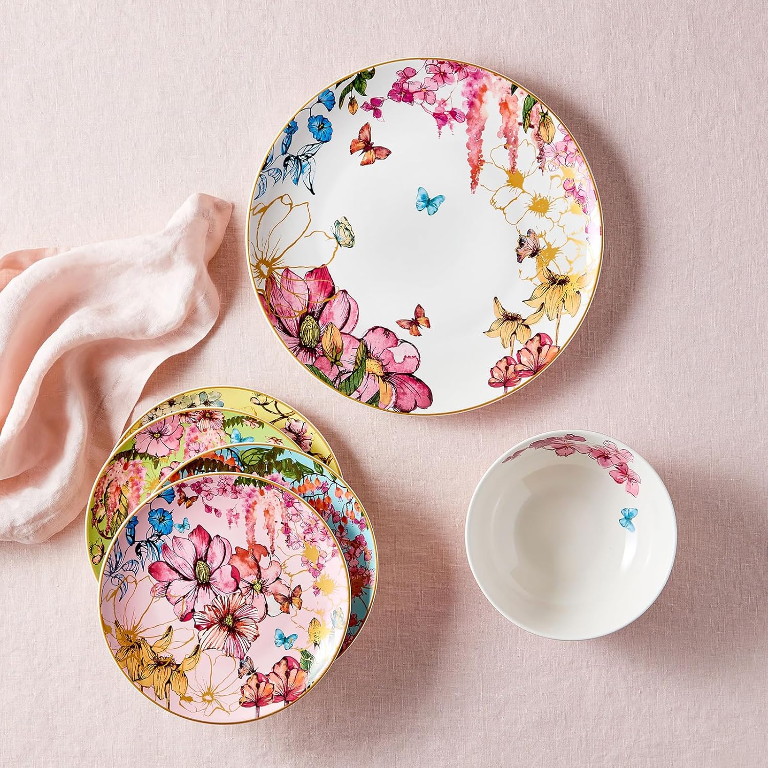 Maxwell & Williams Estelle Michaelides Enchantment 12 Piece Coupe Dinner Set - Image 3