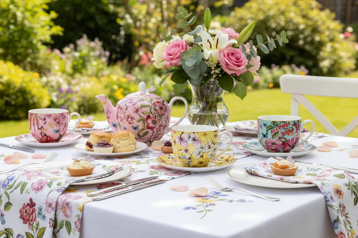 Maxwell & Williams Estelle Michaelides Enchantment Cup & Saucer (Set of 4) - Image 4