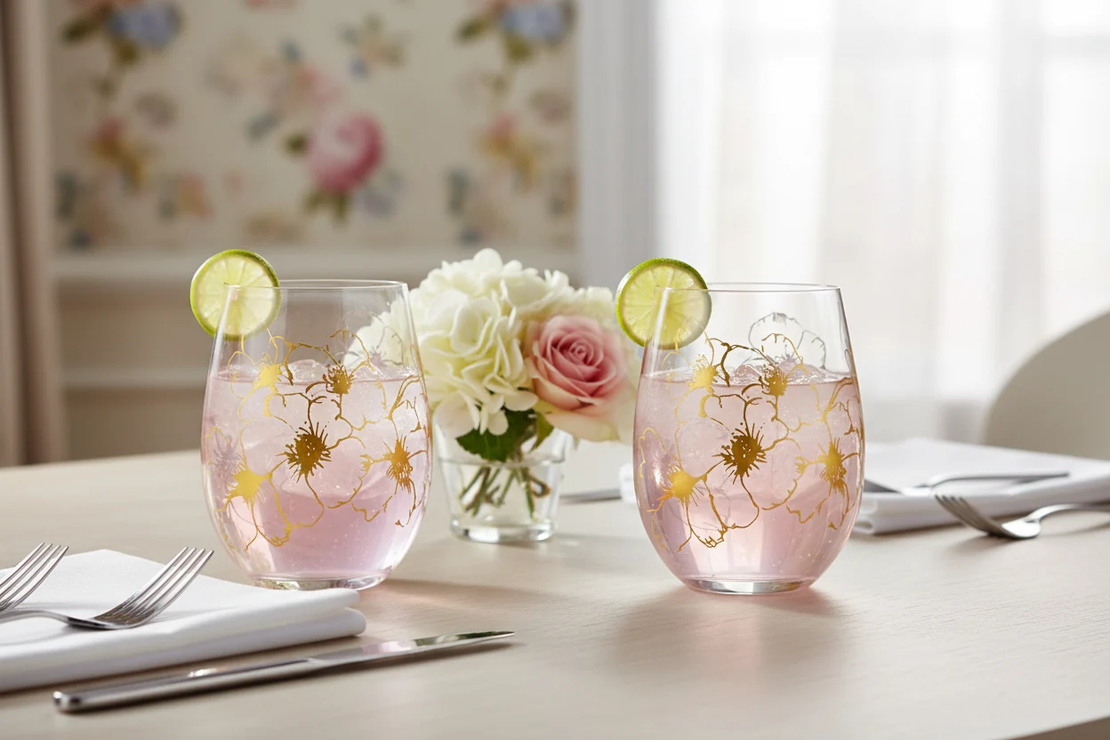Maxwell & Williams Estelle Michaelides Enchantment Stemless Glasses (Set of 2) - Image 3