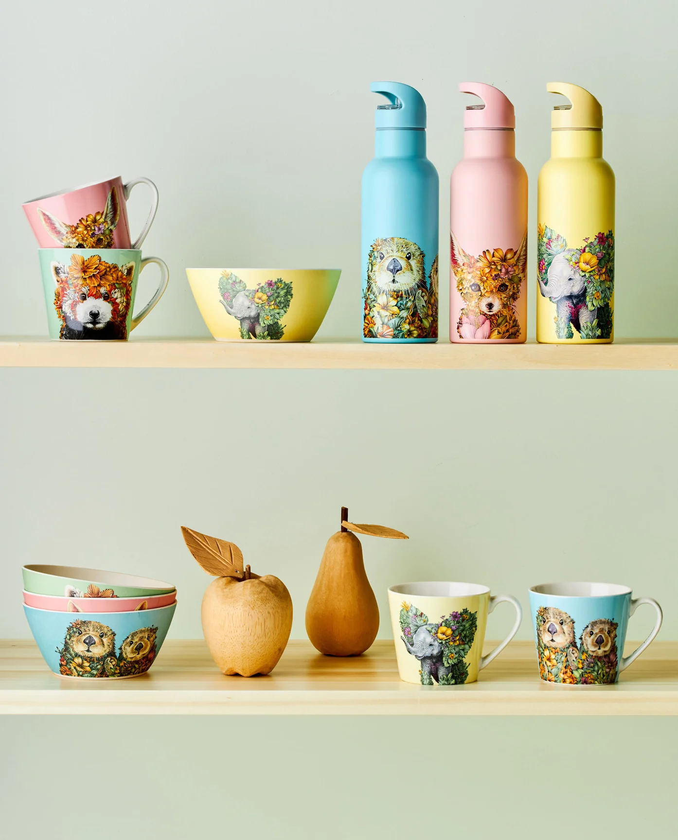 Maxwell & Williams Marini Ferlazzo Wild Planet Mug, Red Panda - Image 4