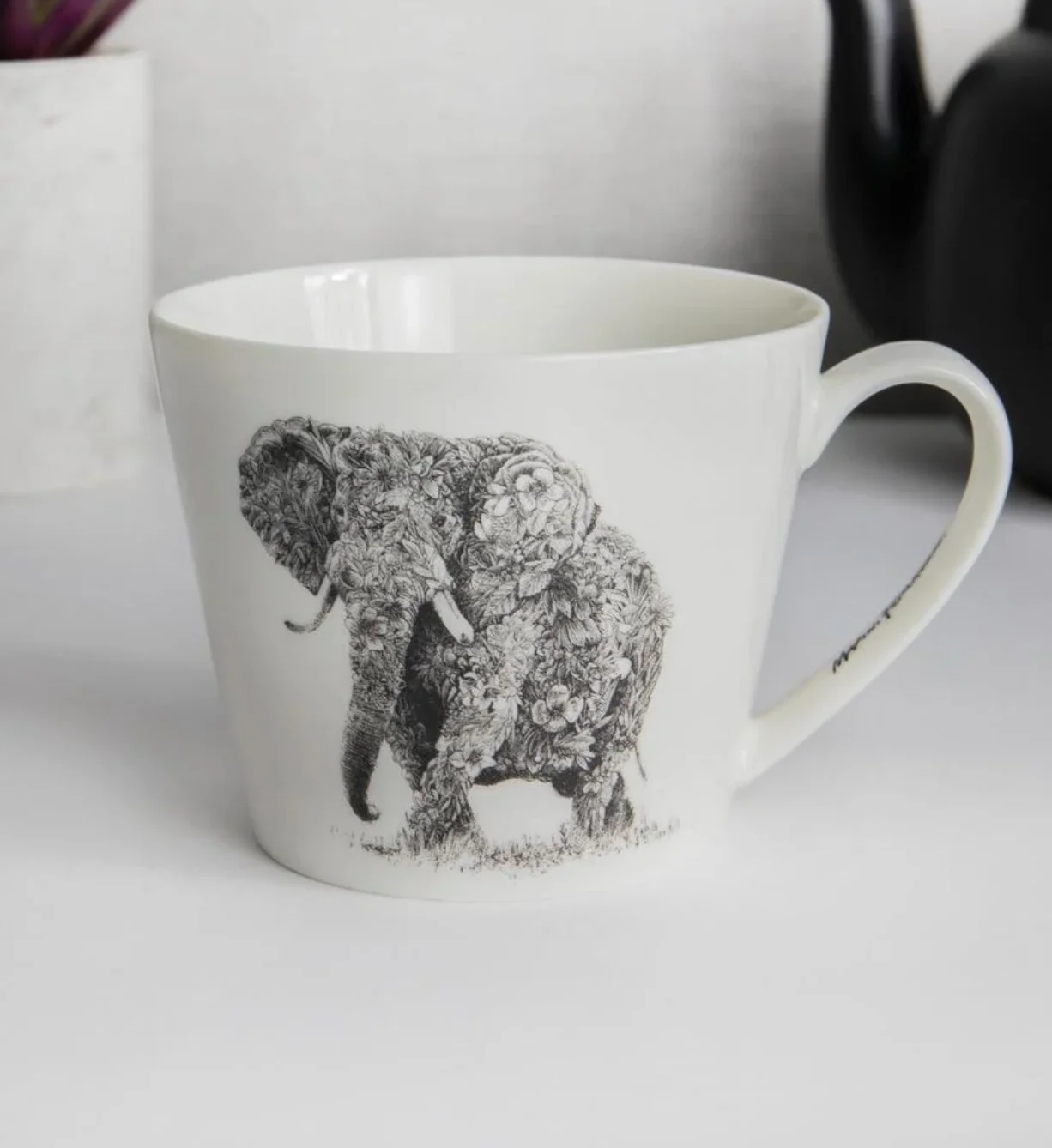 Maxwell & Williams Marini Ferlazzo Wildlife Mug, African Elephant - Image 3