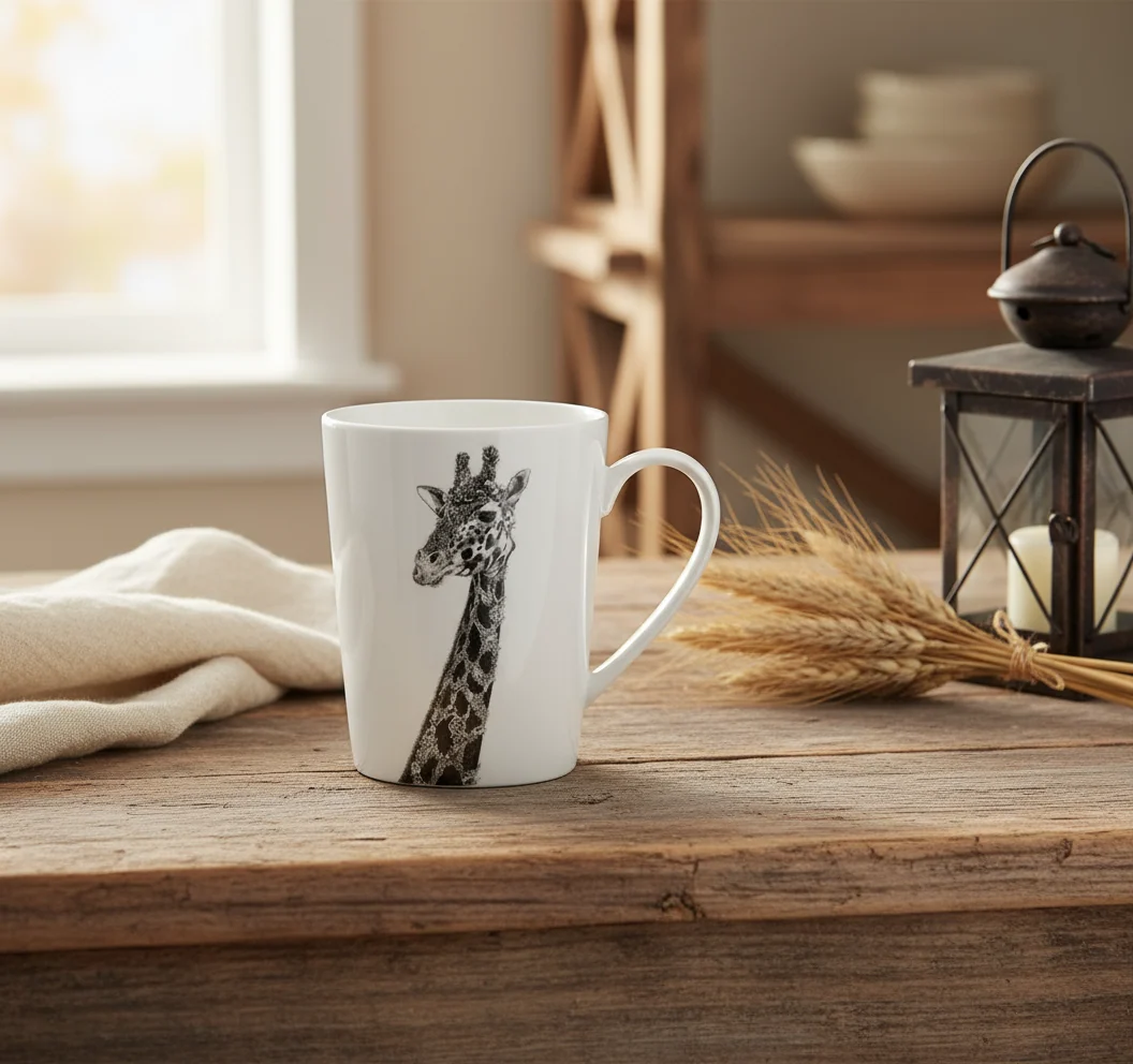 Maxwell & Williams Marini Ferlazzo Wildlife Mug, Giraffe - Image 2