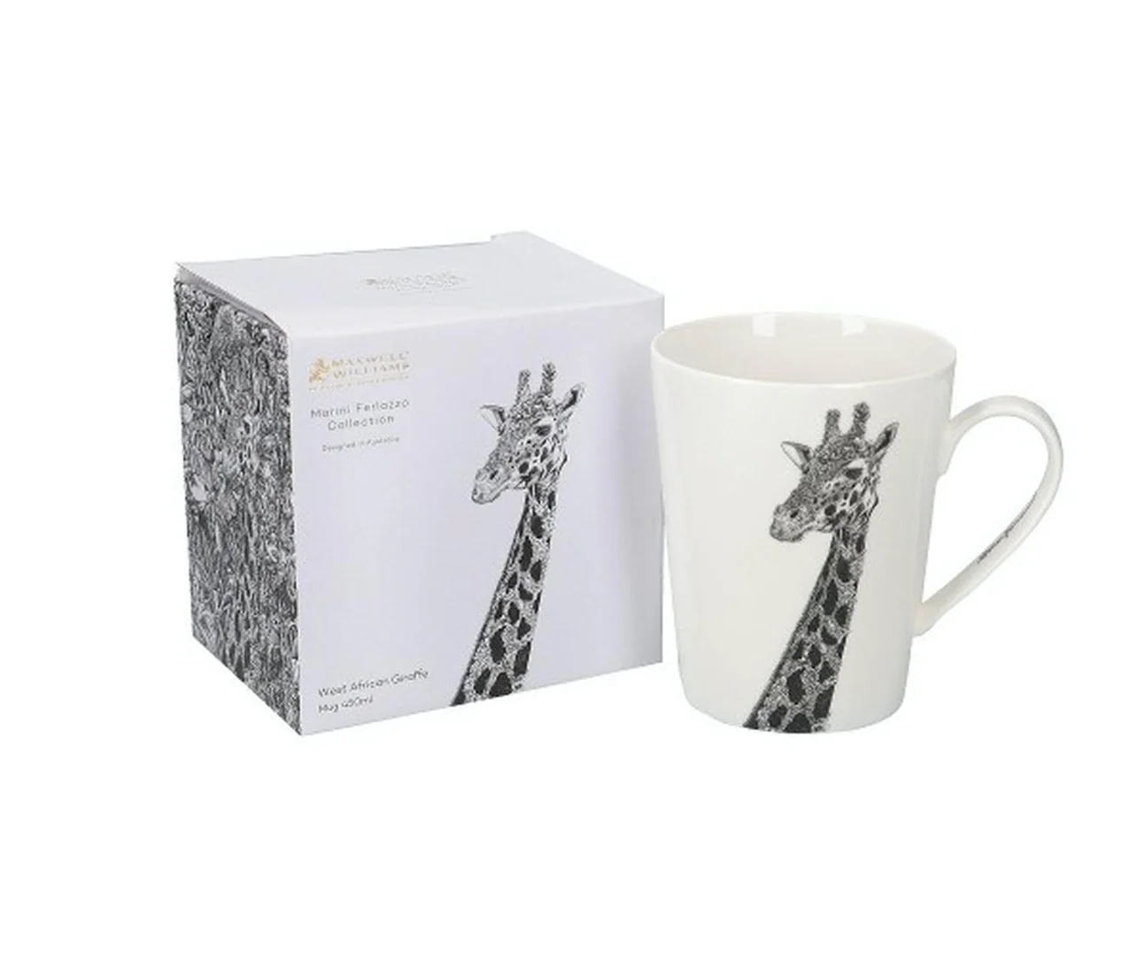 Maxwell & Williams Marini Ferlazzo Wildlife Mug, Giraffe - Image 3