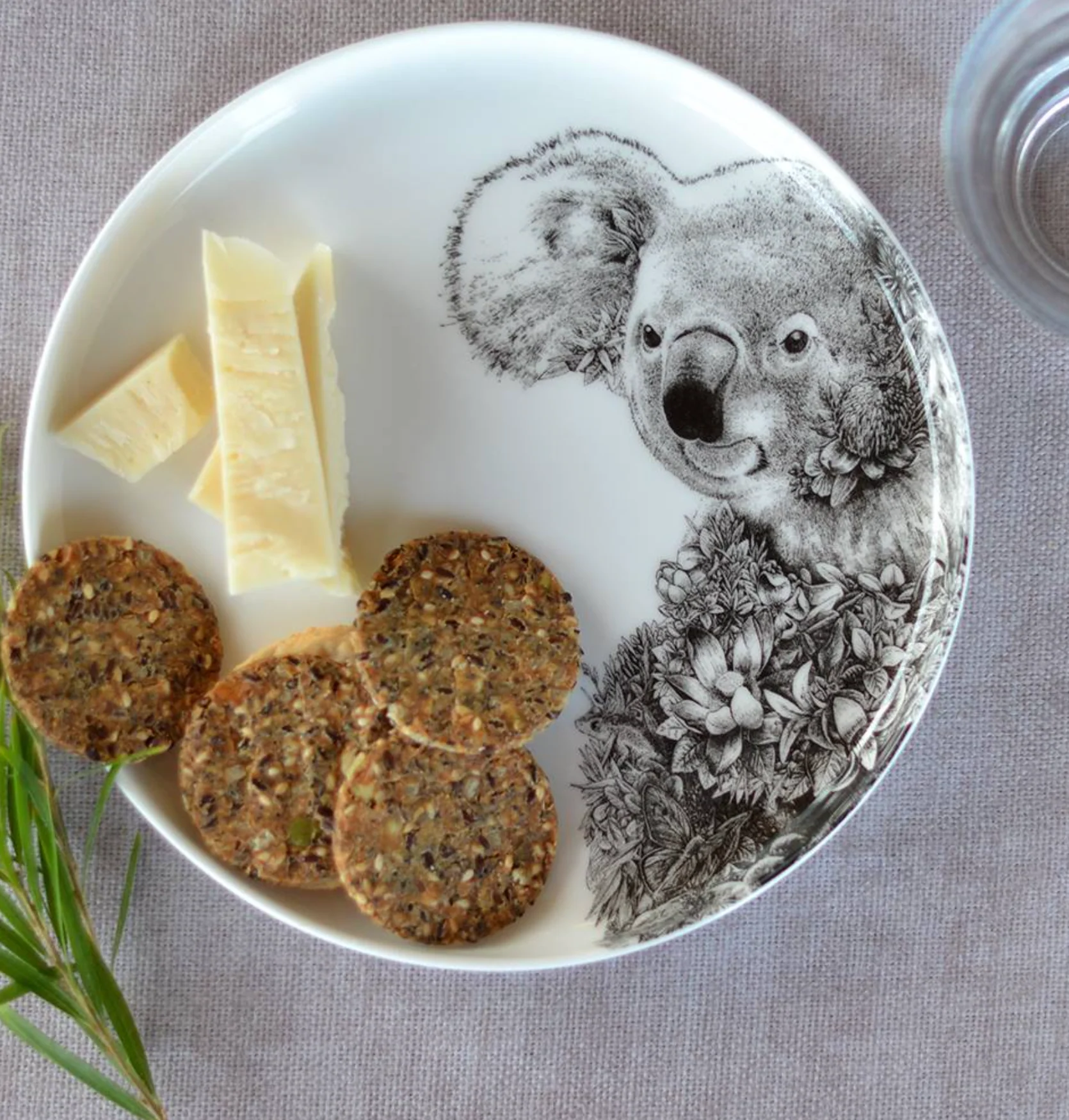 Maxwell & Williams Marini Ferlazzo Wildlife Side Plate, Koala - Image 2