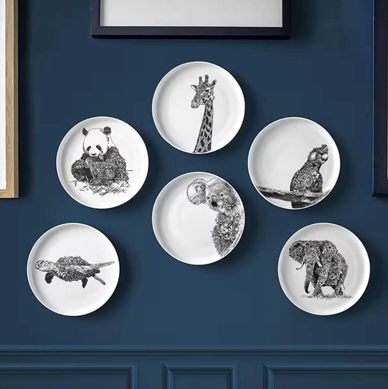 Maxwell & Williams Marini Ferlazzo Wildlife Side Plate, Panda - Image 3
