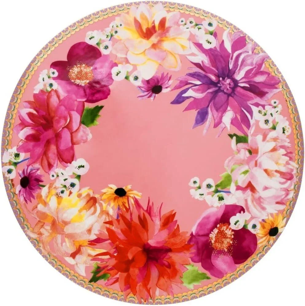 Maxwell & Williams Teas & C's Dahlia Daze Footed Cake Stand,  Pink - Image 2