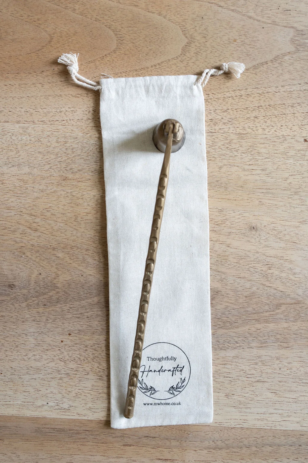 Morgan Wright Forged Brass Candle Snuffer