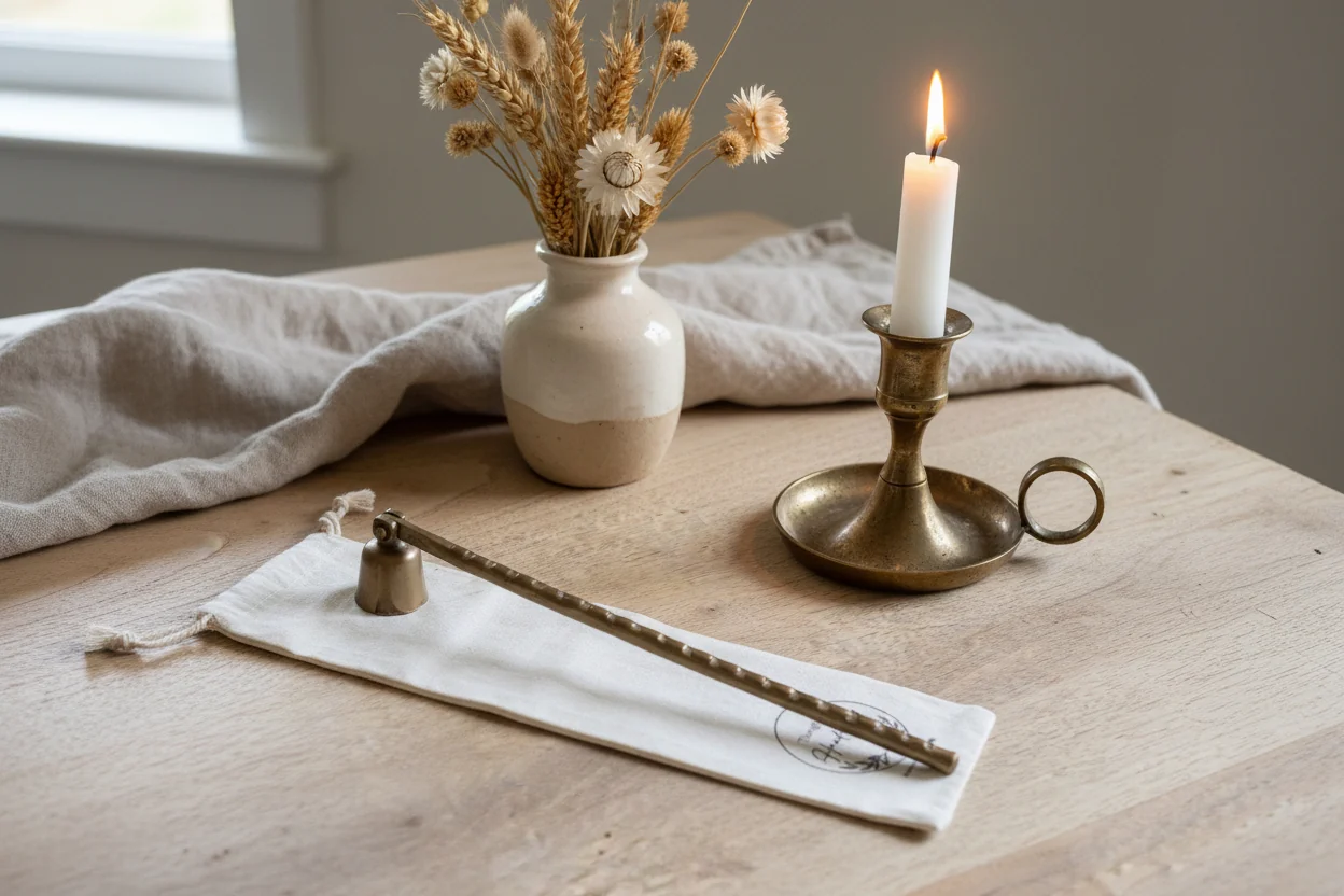 Morgan Wright Forged Brass Candle Snuffer - Image 2