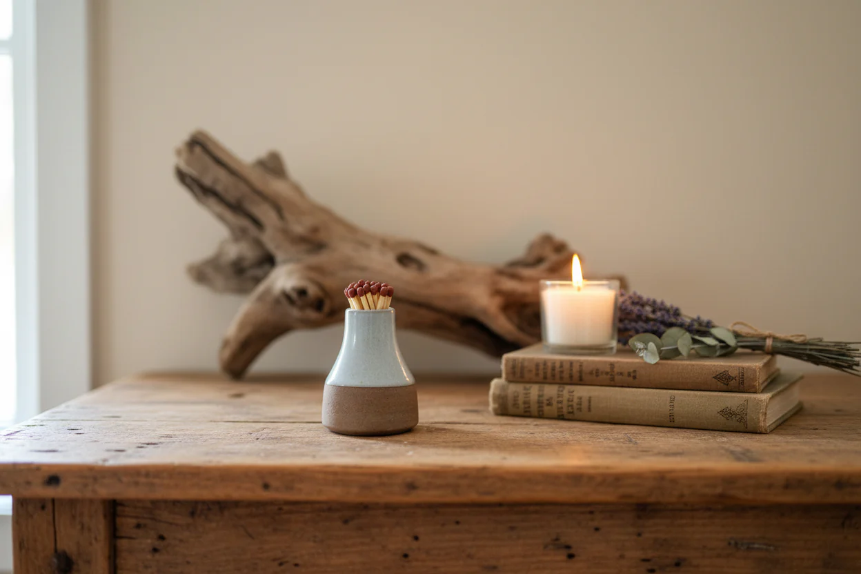 Morgan Wright Milk Bottle Match Striker, Eggshell - Image 2