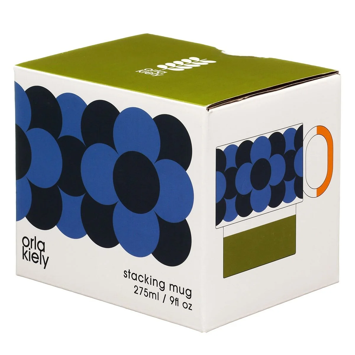 Orla Kiely Retro Stripe Stacking Mug - Image 10