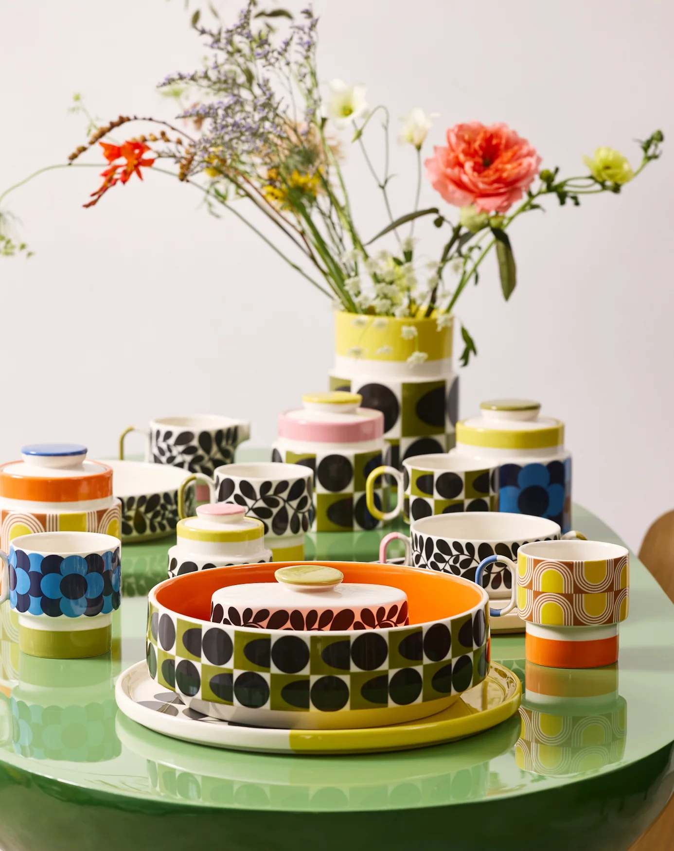Orla Kiely Aura Stacking Mug - Image 4