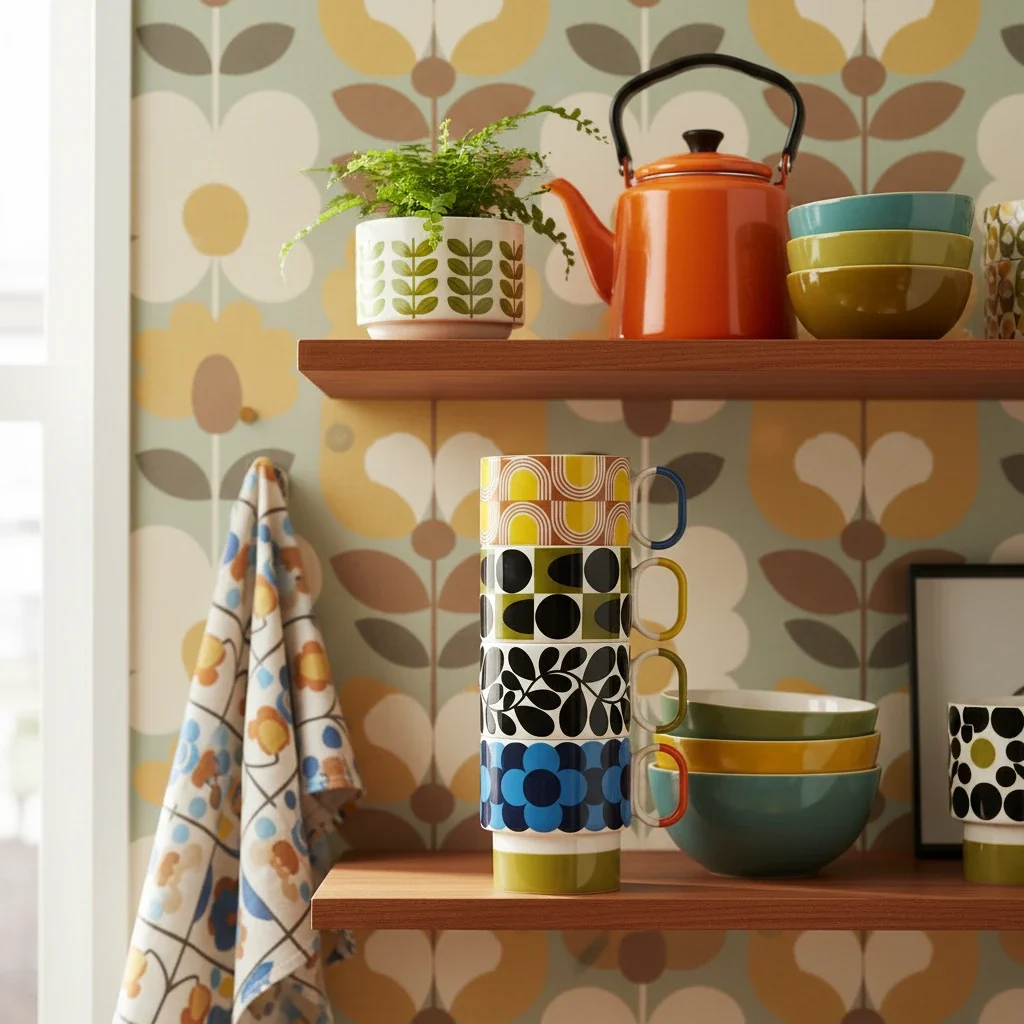 Orla Kiely Aura Stacking Mug - Image 6