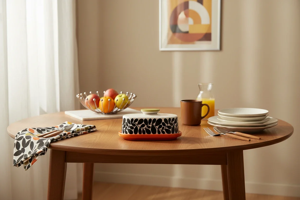 Orla Kiely Sycamore Stripe Butter Dish - Image 3