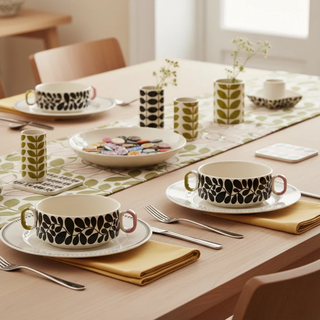 Orla Kiely Sycamore Stripe Cereal Bowl - Image 4