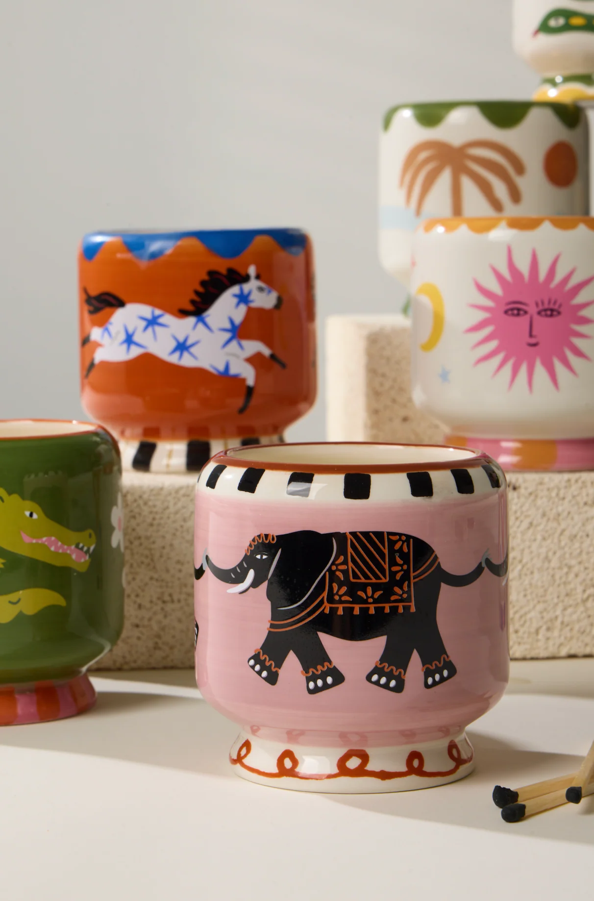 Paddywax A Dopo Horse Ceramic Scented Candle, Sienna Sunset - Image 5