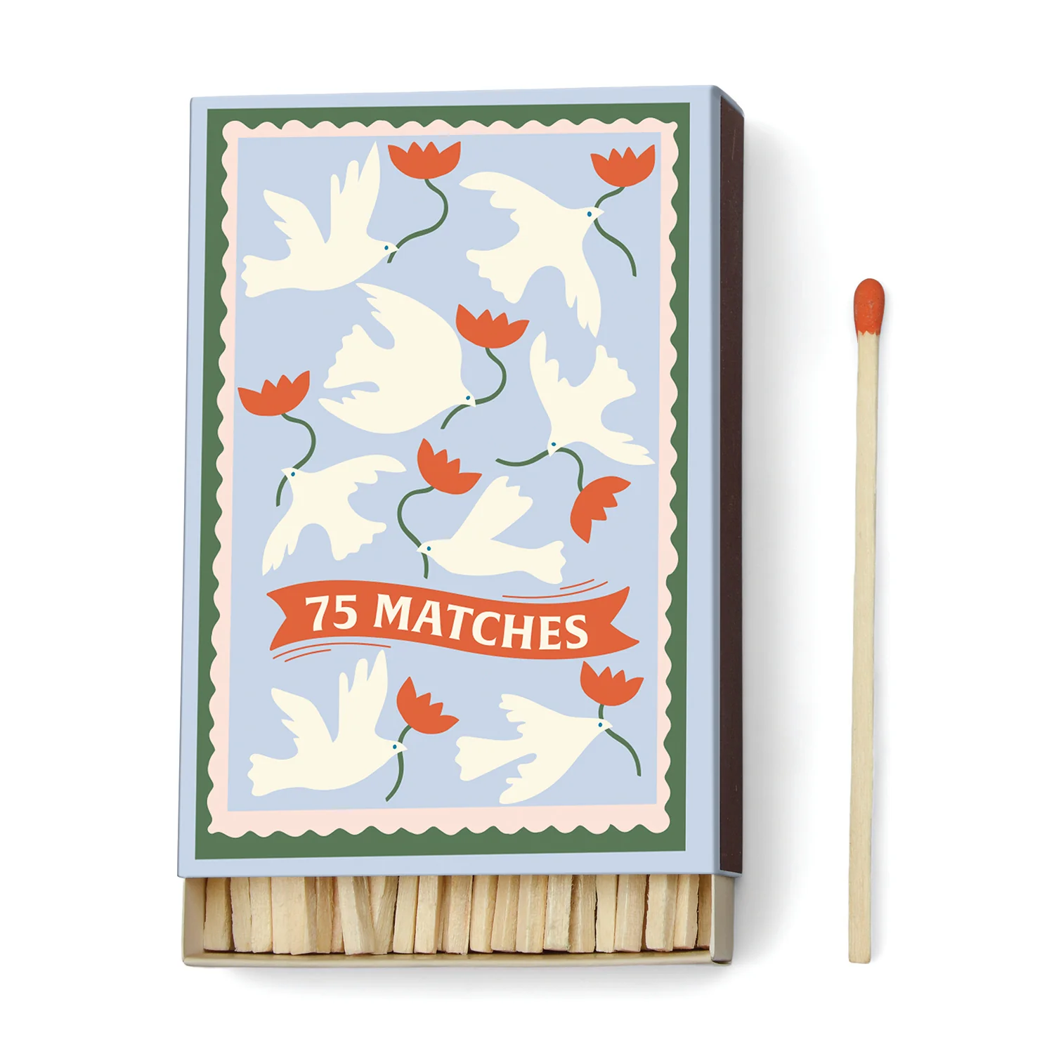 Paddywax A Dopo Luxury Matches, Doves & Flowers - Image 3