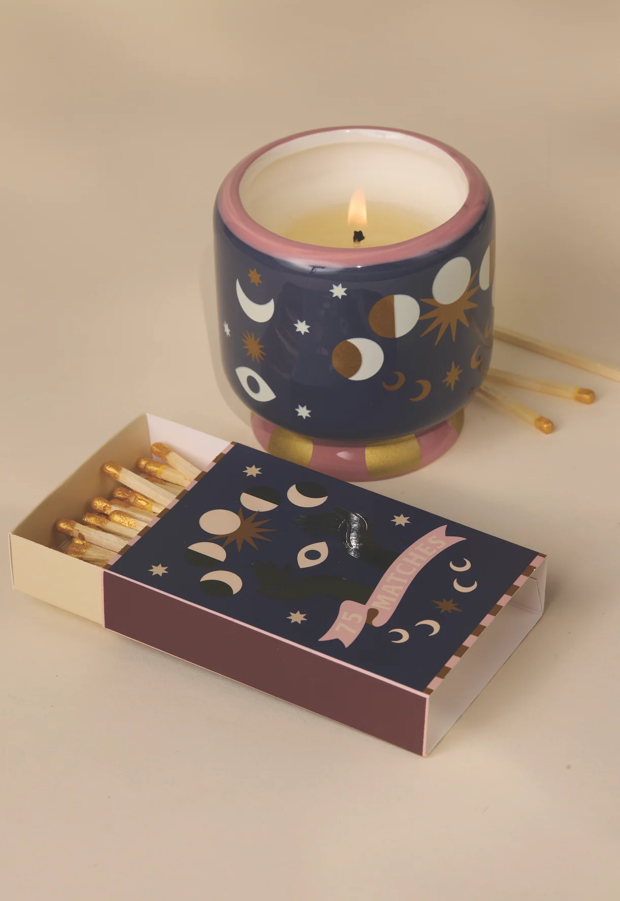 Paddywax A Dopo Luxury Matches, Moon - Image 4