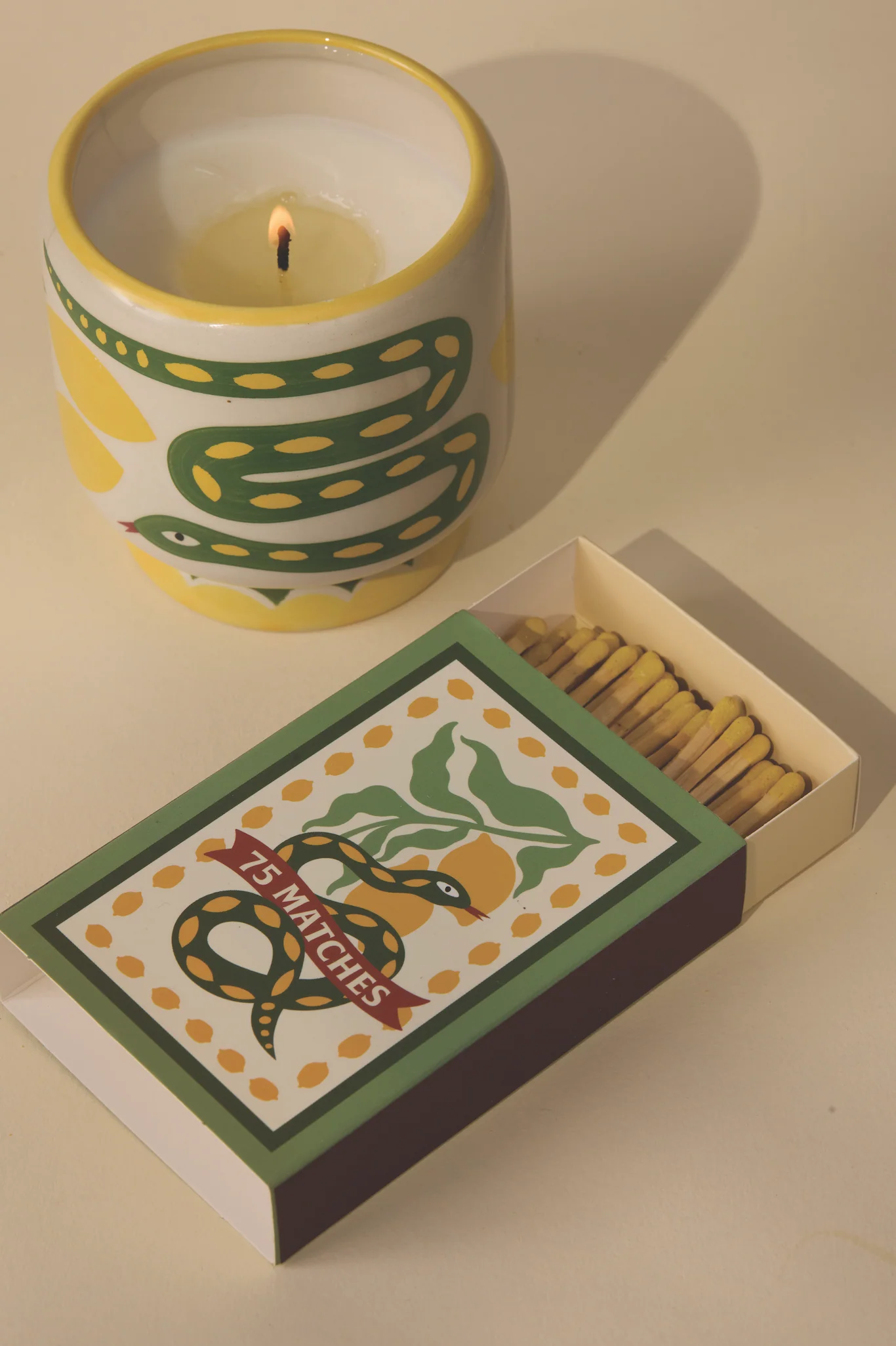 Paddywax A Dopo Luxury Matches, Snake - Image 3
