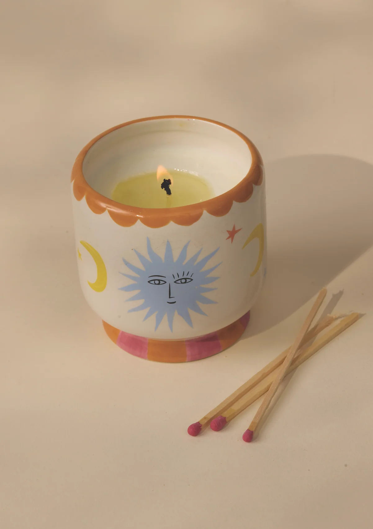 Paddywax A Dopo Sun Ceramic Scented Candle, Orange Blossom - Image 3