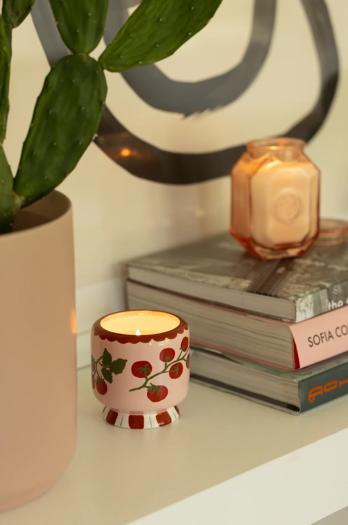 Paddywax A Dopo Heirloom Tomatoes Ceramic Scented Candle, Lemon & Sage - Image 4