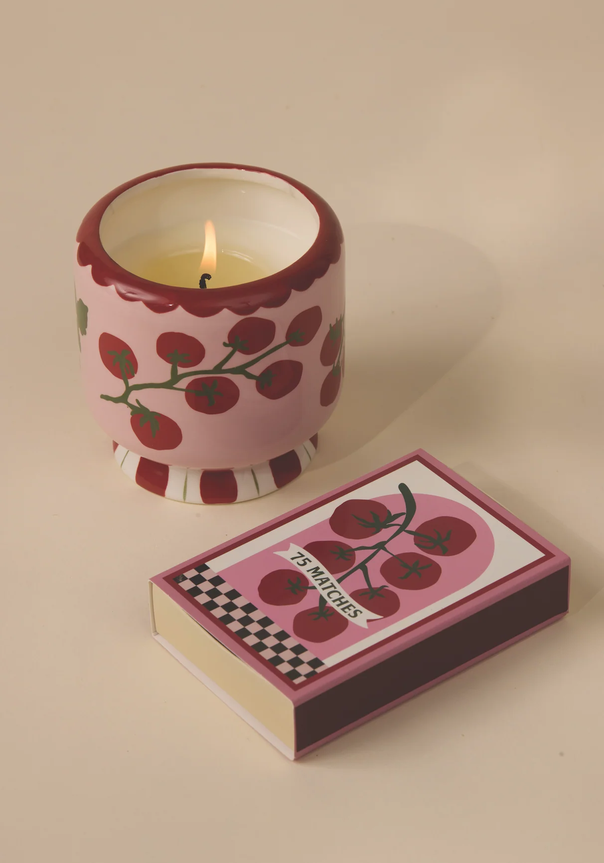 Paddywax A Dopo Heirloom Tomatoes Ceramic Scented Candle, Lemon & Sage - Image 5